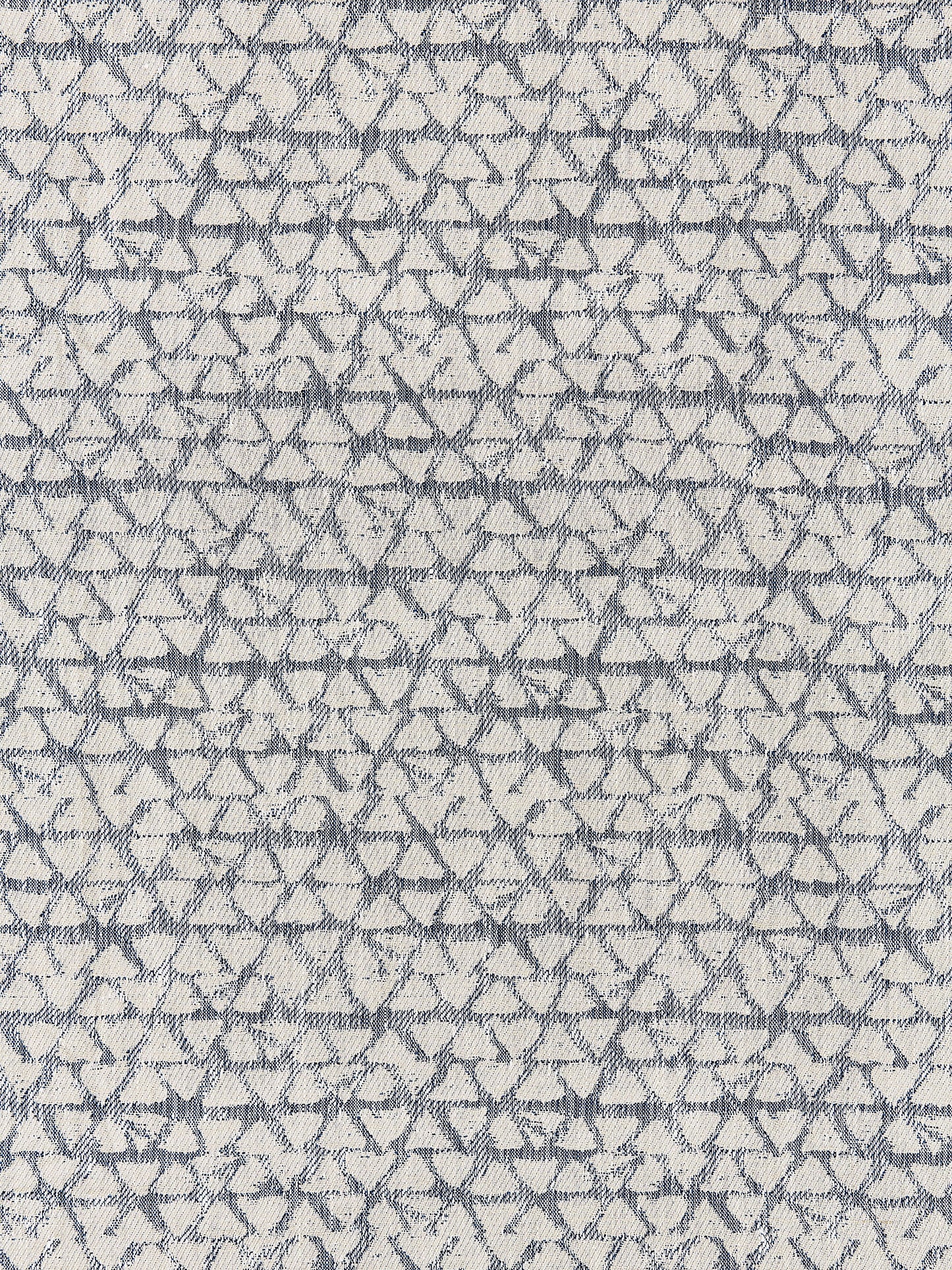 SCALAMANDRE KANOKO FABRIC INDIGO - SC 000427148 NEW SKU # SC271480004
