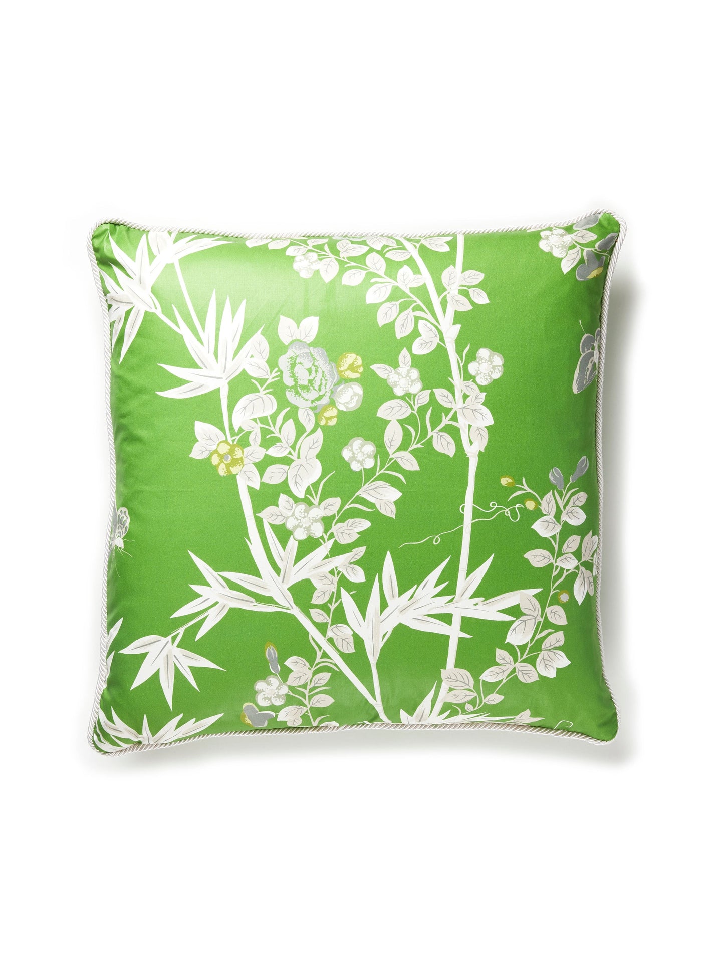 SCALAMANDRE PILLOWS CHINOISERIE
FLORAL SQUARE - SC 0004JARDPILL NEW SKU # SCJARDPILL0004