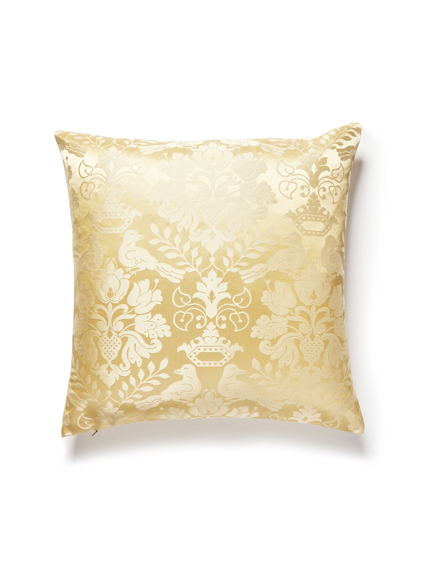 SCALAMANDRE PILLOWS BIRD / ANIMAL
DAMASK
HISTORIC SQUARE - SC 0004SDDK1098 NEW SKU # SCSDDK10980004