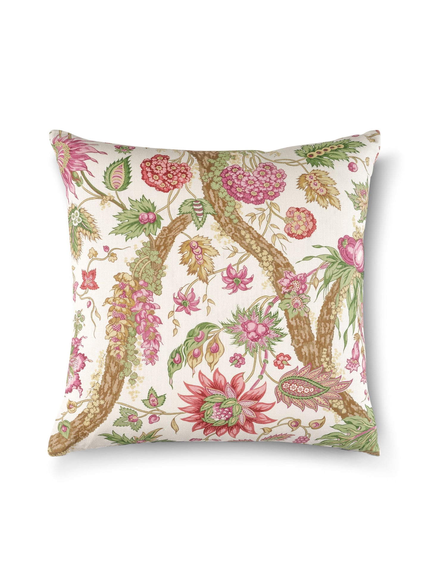 SCALAMANDRE PILLOWS BOTANICAL / FOLIAGE
FLORAL SQUARE - SC 0004SDDK16647 NEW SKU # SCSDDK166470004