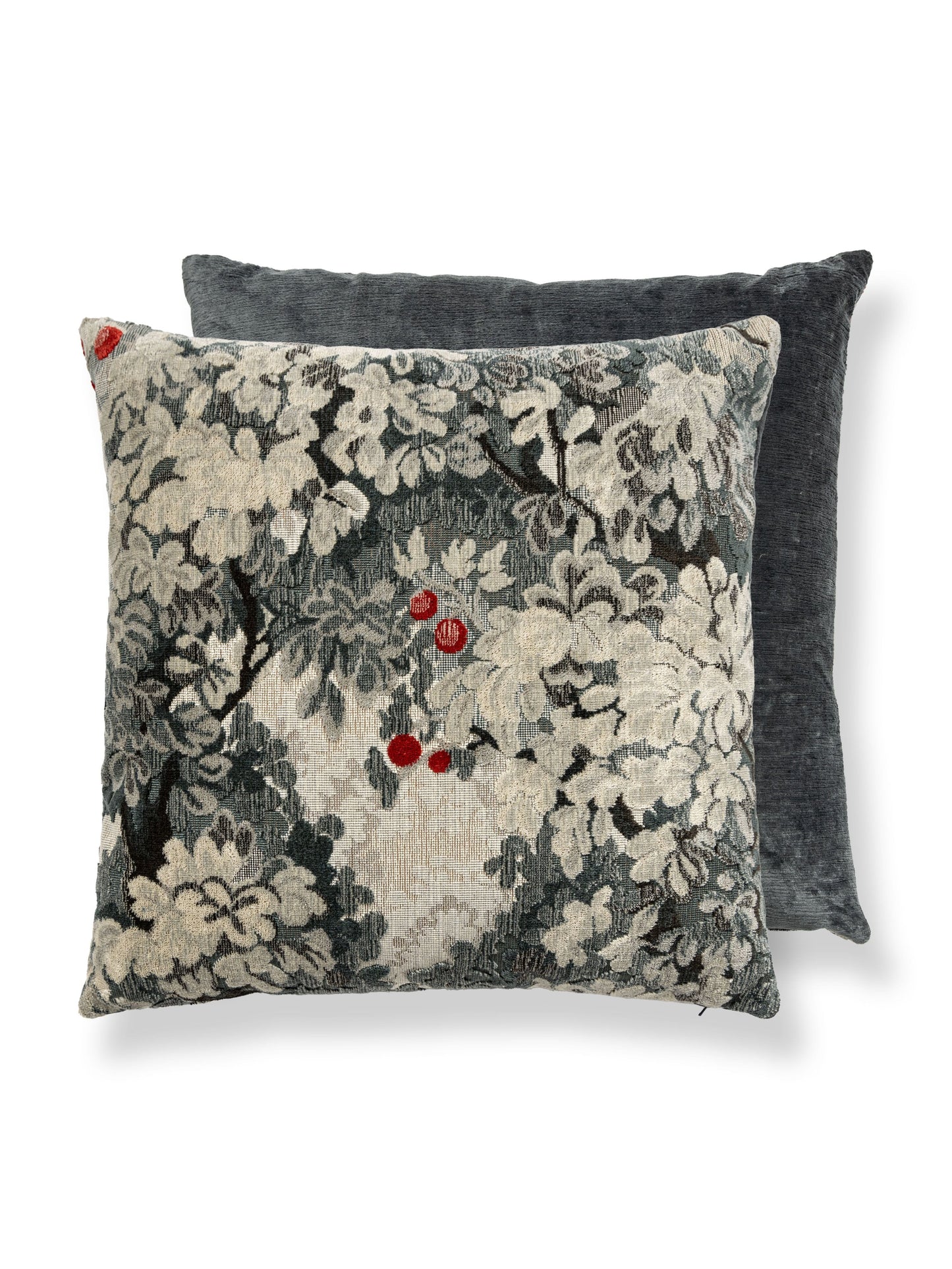 SCALAMANDRE PILLOWS BOTANICAL / FOLIAGE SQUARE - SC 0004TDDK26420 NEW SKU # SCTDDK264200004