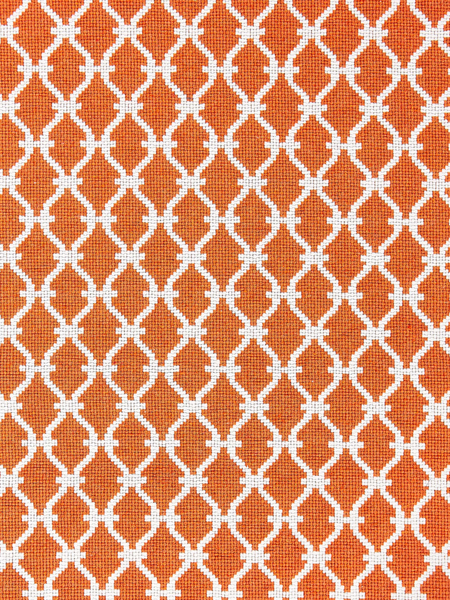 SCALAMANDRE TRELLIS WEAVE FABRIC MANDARIN - SC 000527009 NEW SKU # SC270090005