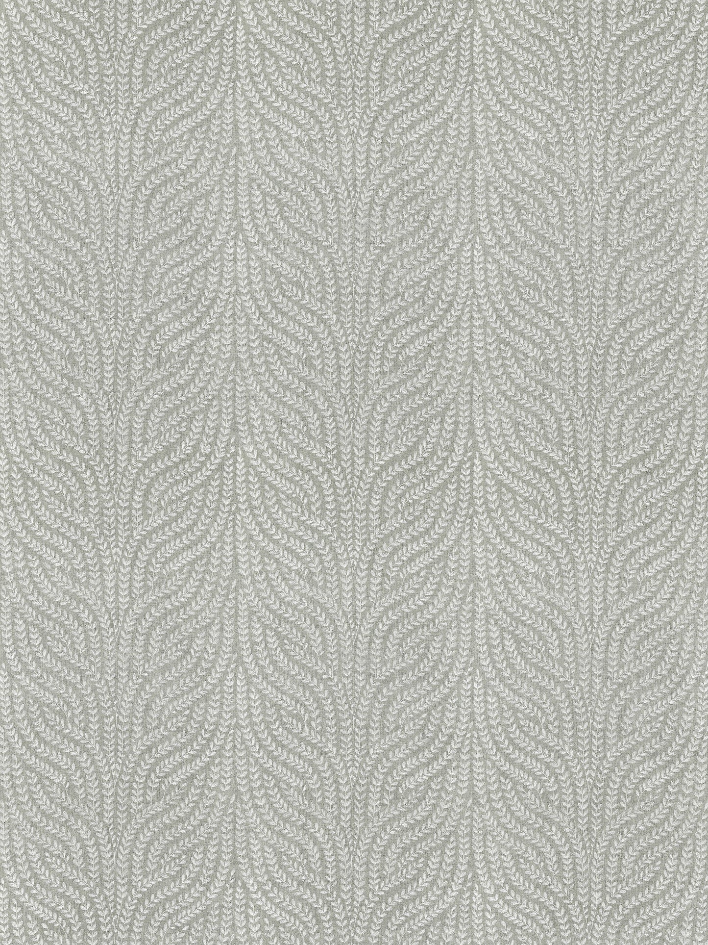 SCALAMANDRE WILLOW VINE EMBROIDERY FABRIC FRENCH GREY - SC 000527125 NEW SKU # SC271250005
