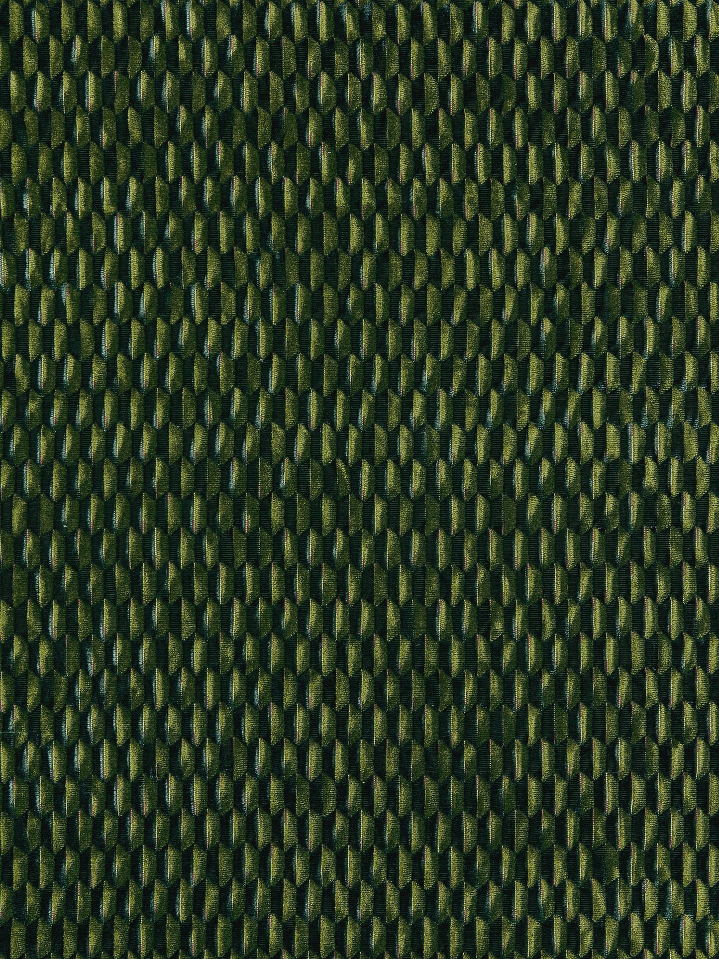 SCALAMANDRE ALLEGRA VELVET FABRIC EMERALD - SC 000527184 NEW SKU # SC271840005