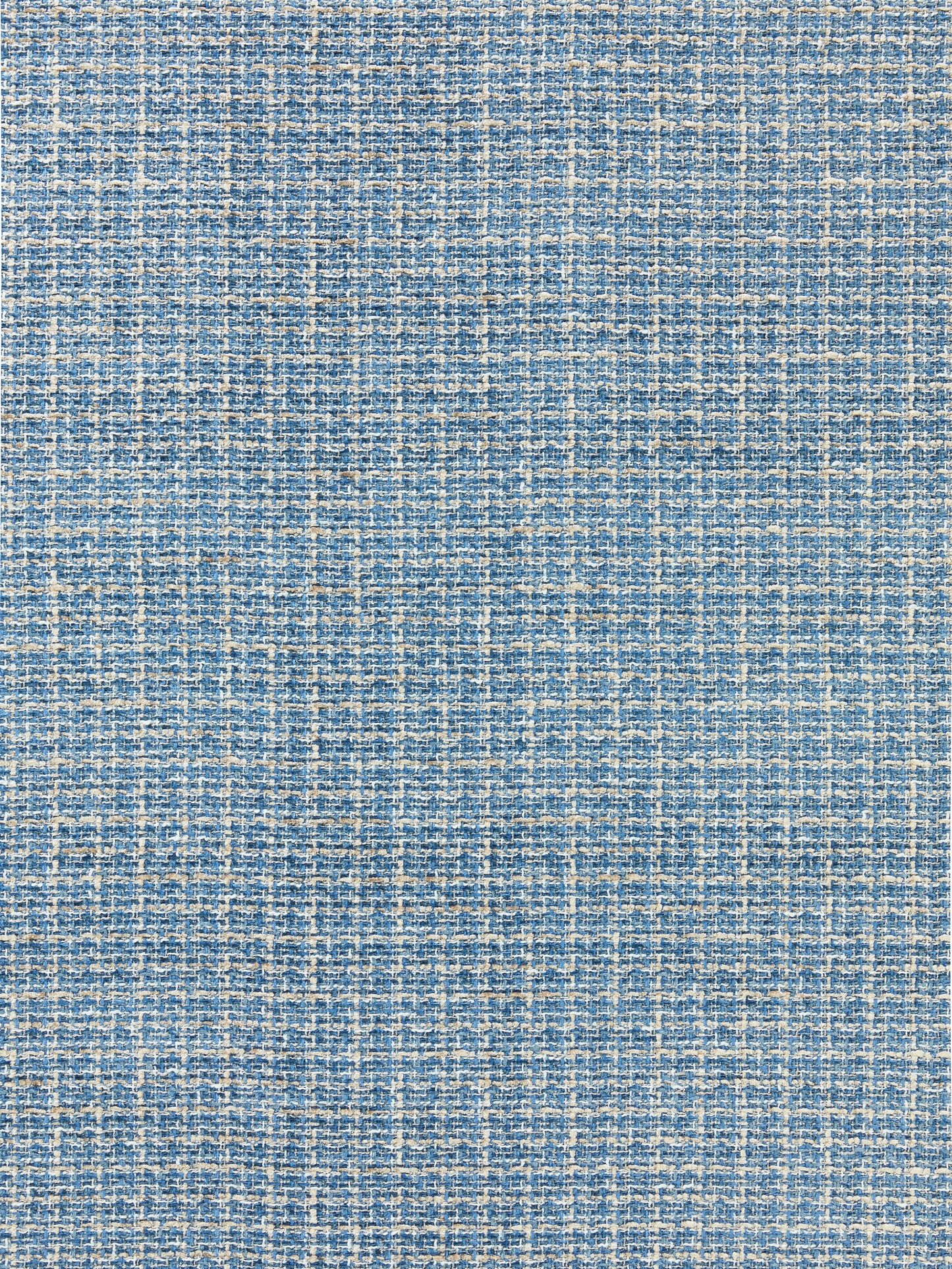 SCALAMANDRE HIGHLAND CHENILLE FABRIC BLUE MOOD - SC 000527257 NEW SKU # SC272570005