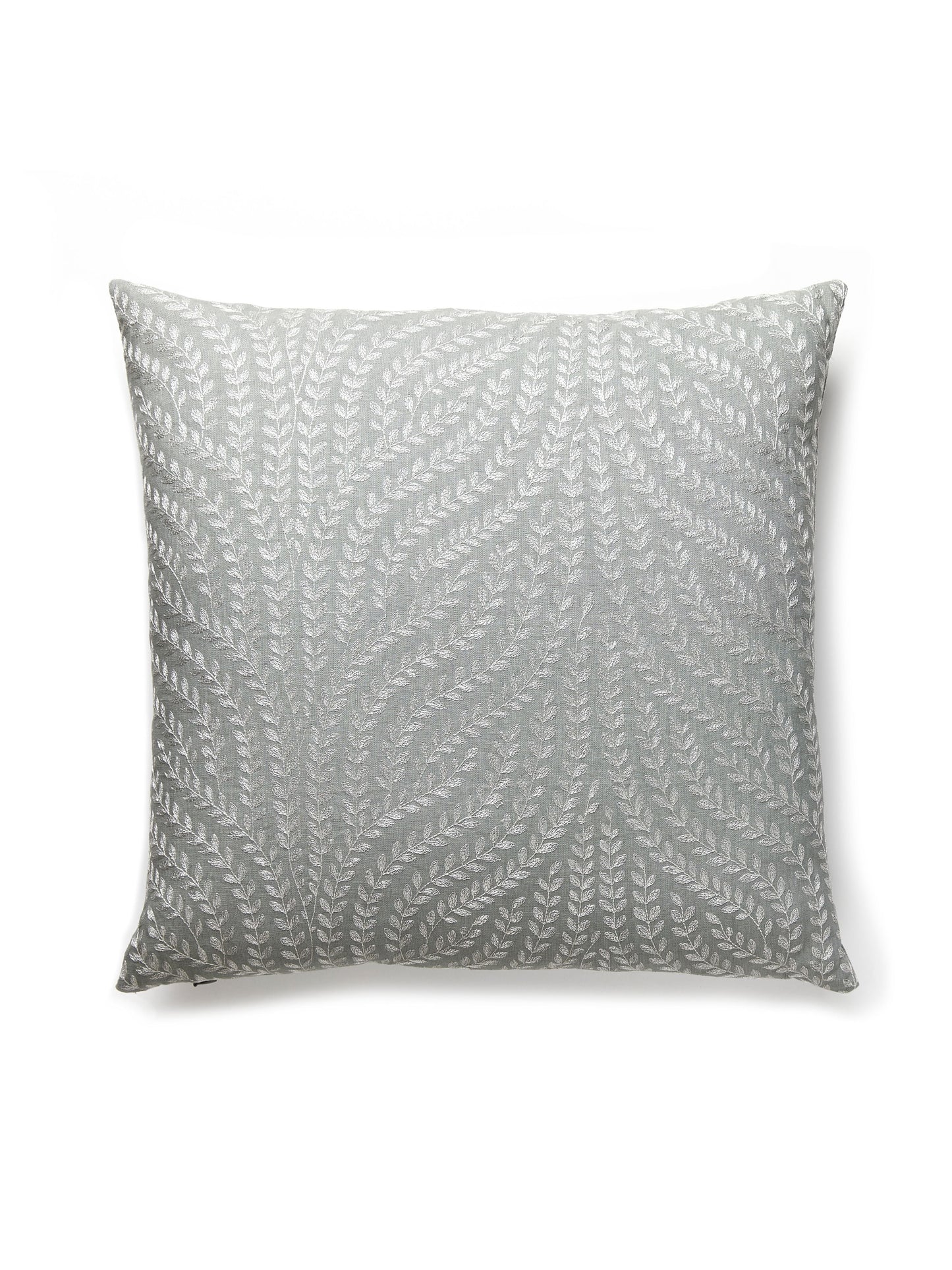 SCALAMANDRE PILLOWS BOTANICAL / FOLIAGE SQUARE - SC 0005WILLPILL NEW SKU # SCWILLPILL0005