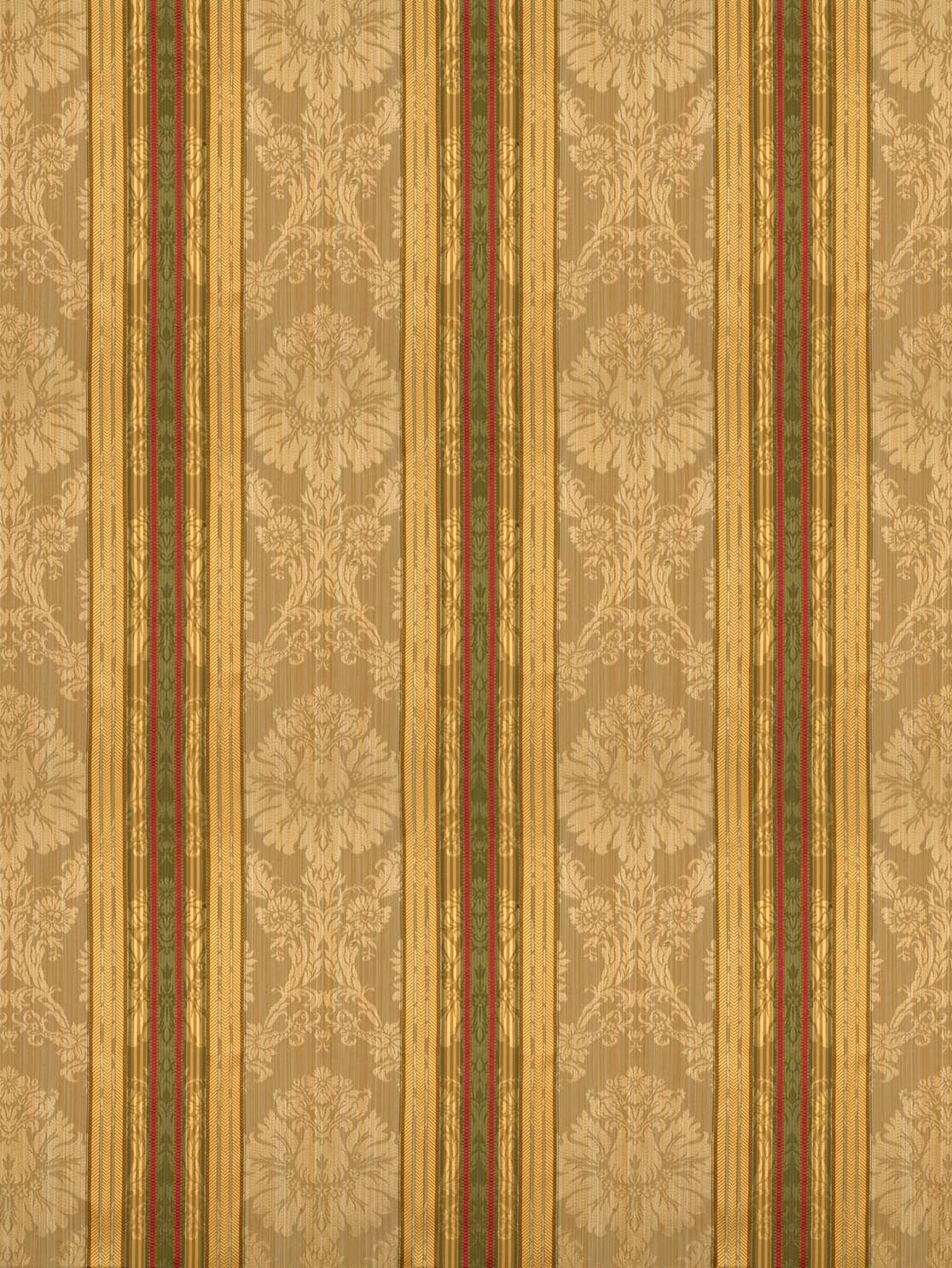 SCALAMANDRE SANTA MARGARITA FABRIC MULTI ON OCHRE - SC 000626166 NEW SKU # SC261660006