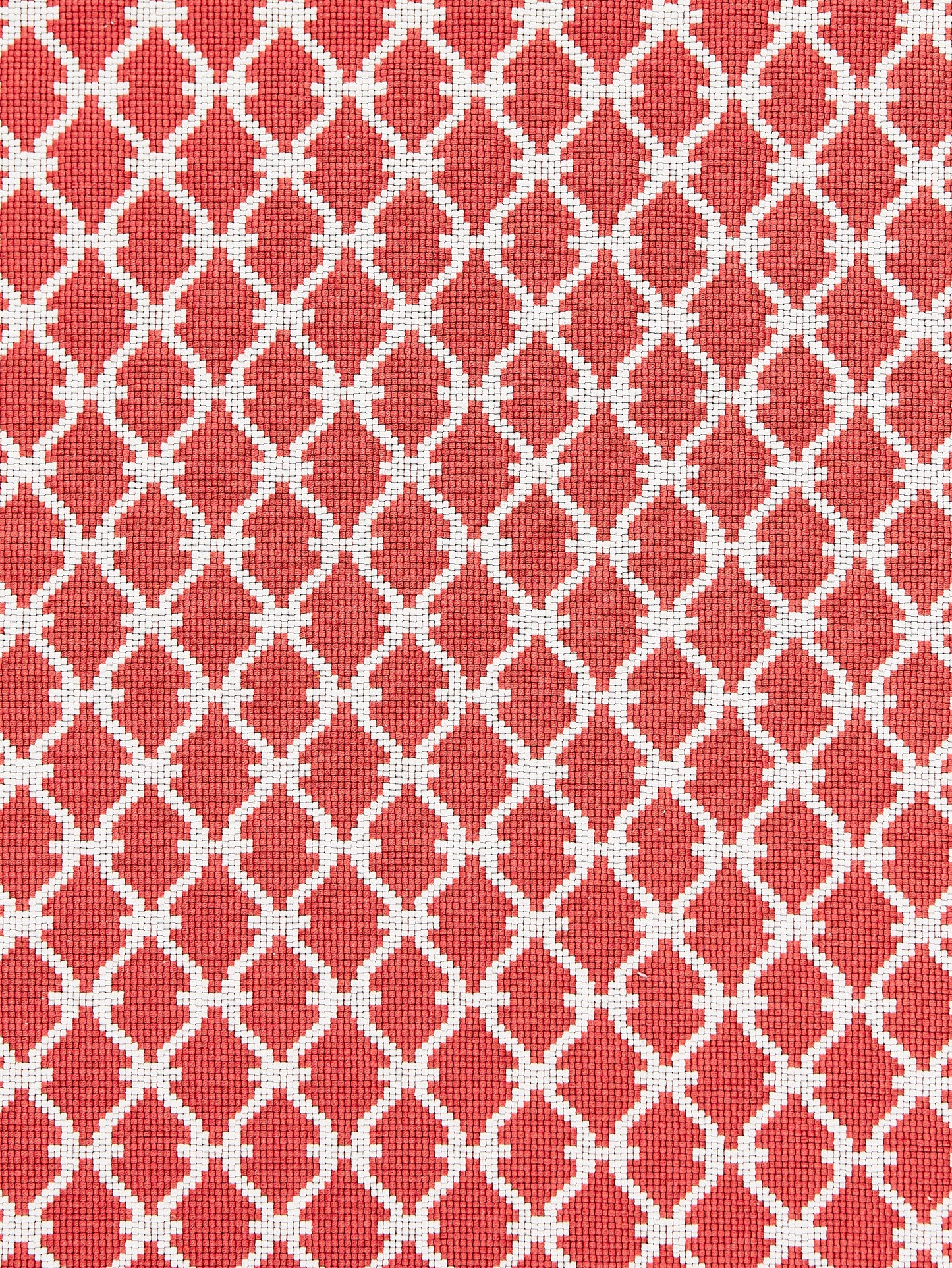 SCALAMANDRE TRELLIS WEAVE FABRIC POPPY - SC 000627009 NEW SKU # SC270090006