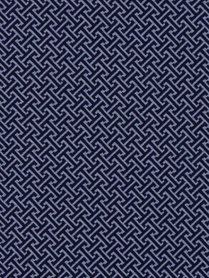 SCALAMANDRE MANDARIN WEAVE FABRIC INDIGO - SC 000627102 NEW SKU # SC271020006