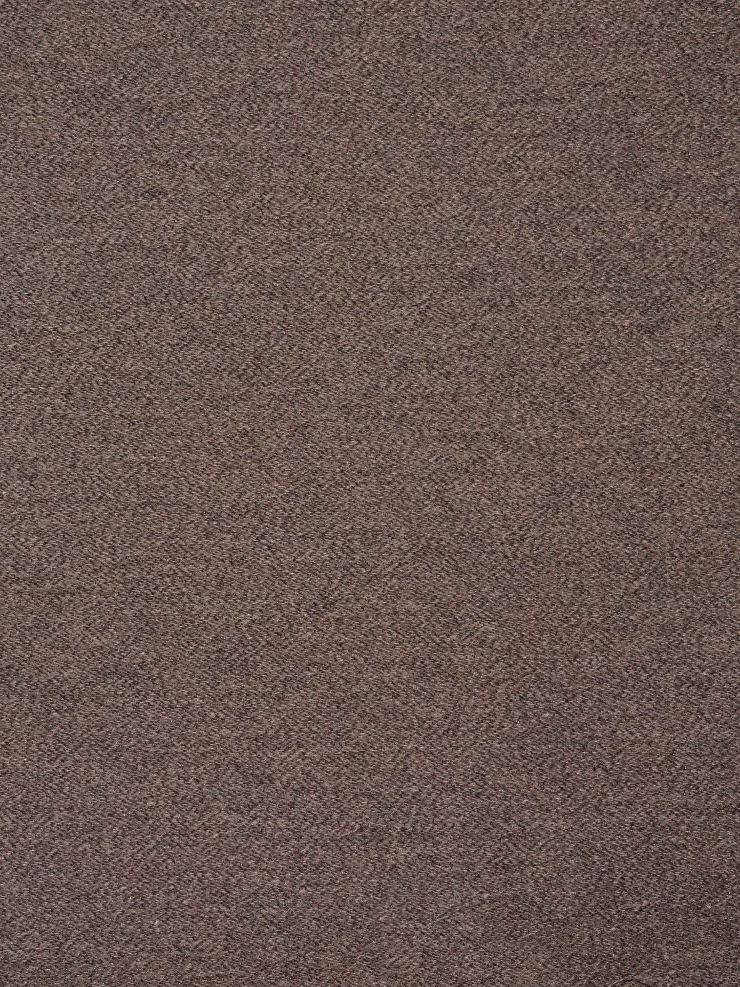 Brown textured fabric swatch with a soft, heathered upholstery weave.