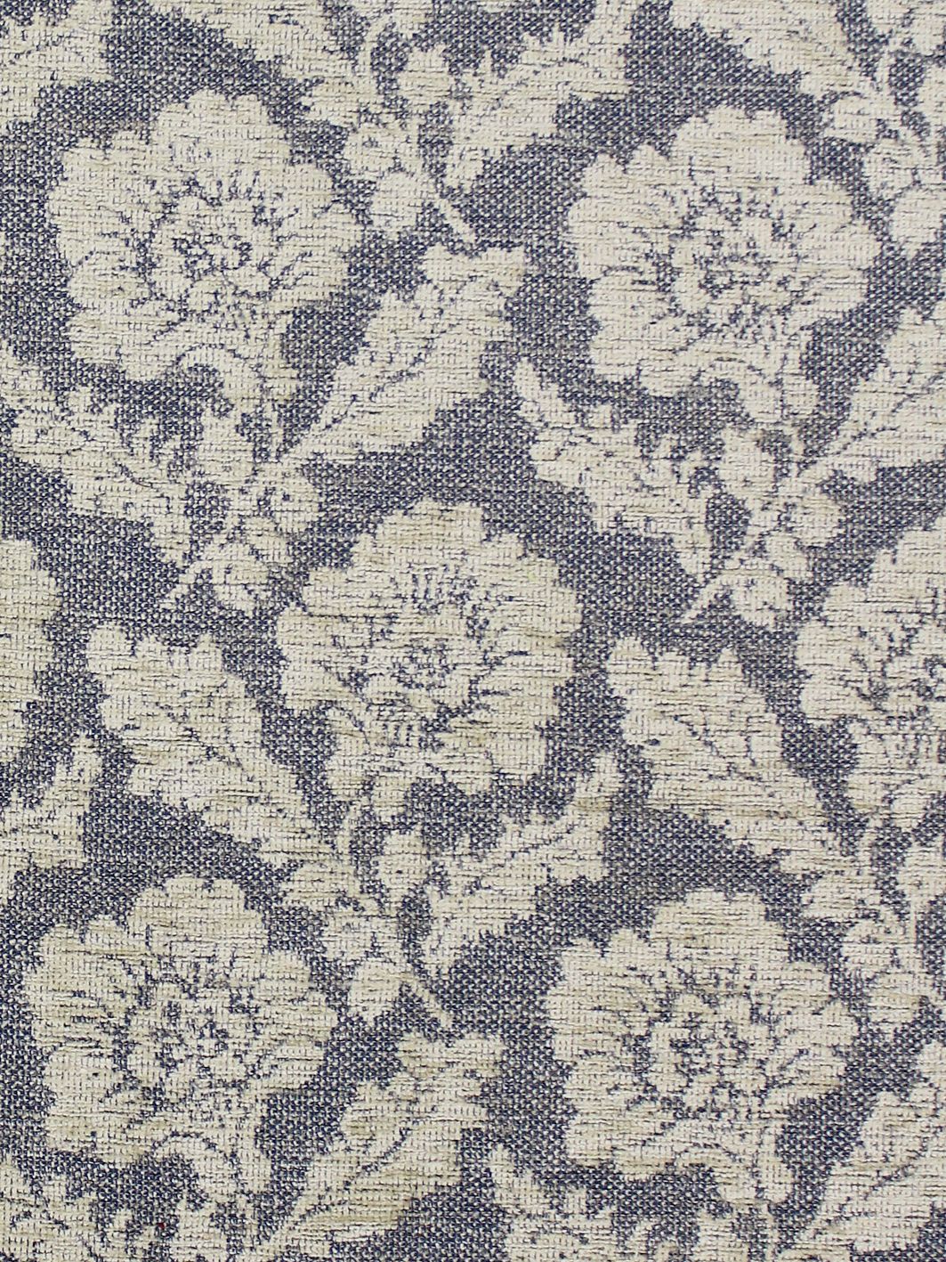 SCALAMANDRE OUTLET FABRIC GRANDFIELD FABRIC DENIM - SC 000826962 NEW SKU # SC269620008