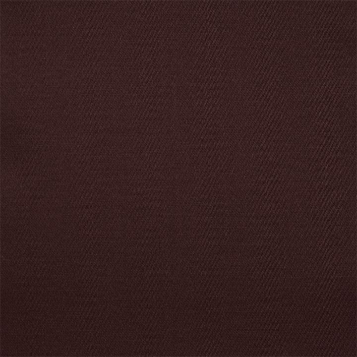 Dark brown knit fabric swatch with soft texture; close-up textile for apparel.