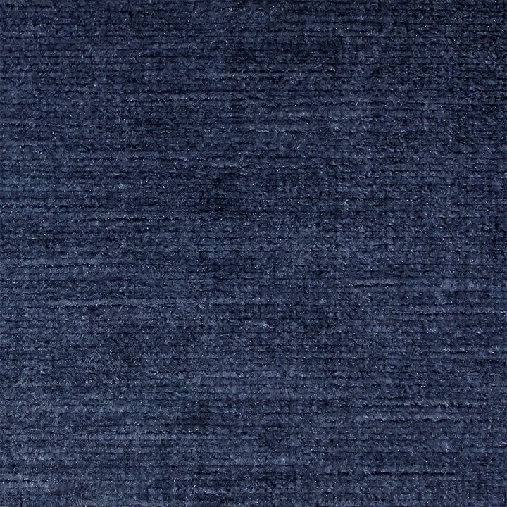 Dark navy blue fabric texture with a soft nap; close-up for upholstery or clothing.