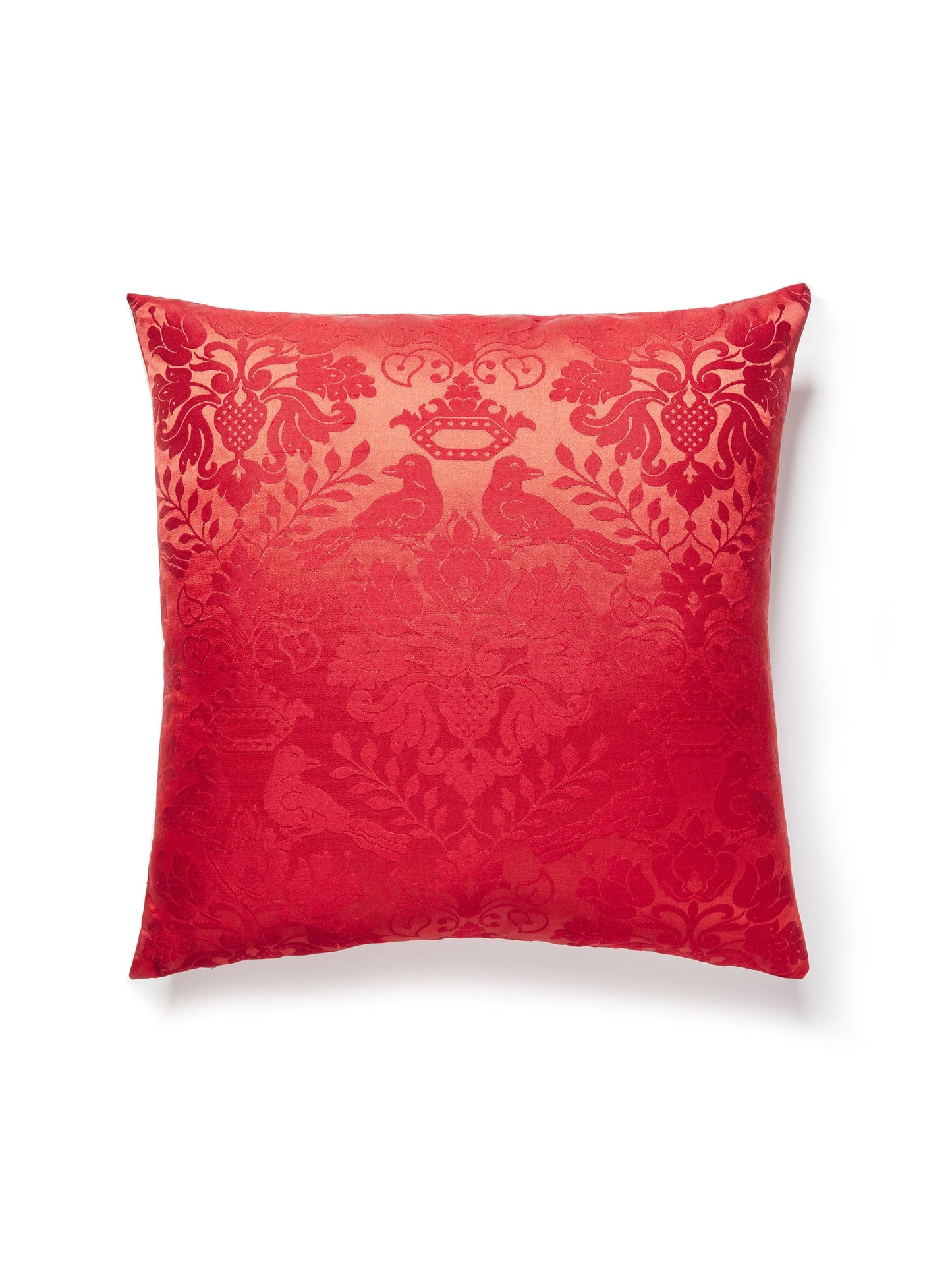SCALAMANDRE PILLOWS BIRD / ANIMAL
DAMASK
HISTORIC SQUARE - SC 0015SDDK1098 NEW SKU # SCSDDK10980015