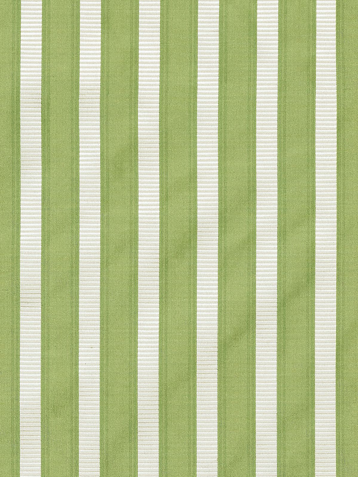 SCALAMANDRE SHIRRED STRIPE FABRIC FERN - SC 0019121M NEW SKU # SC121M0019