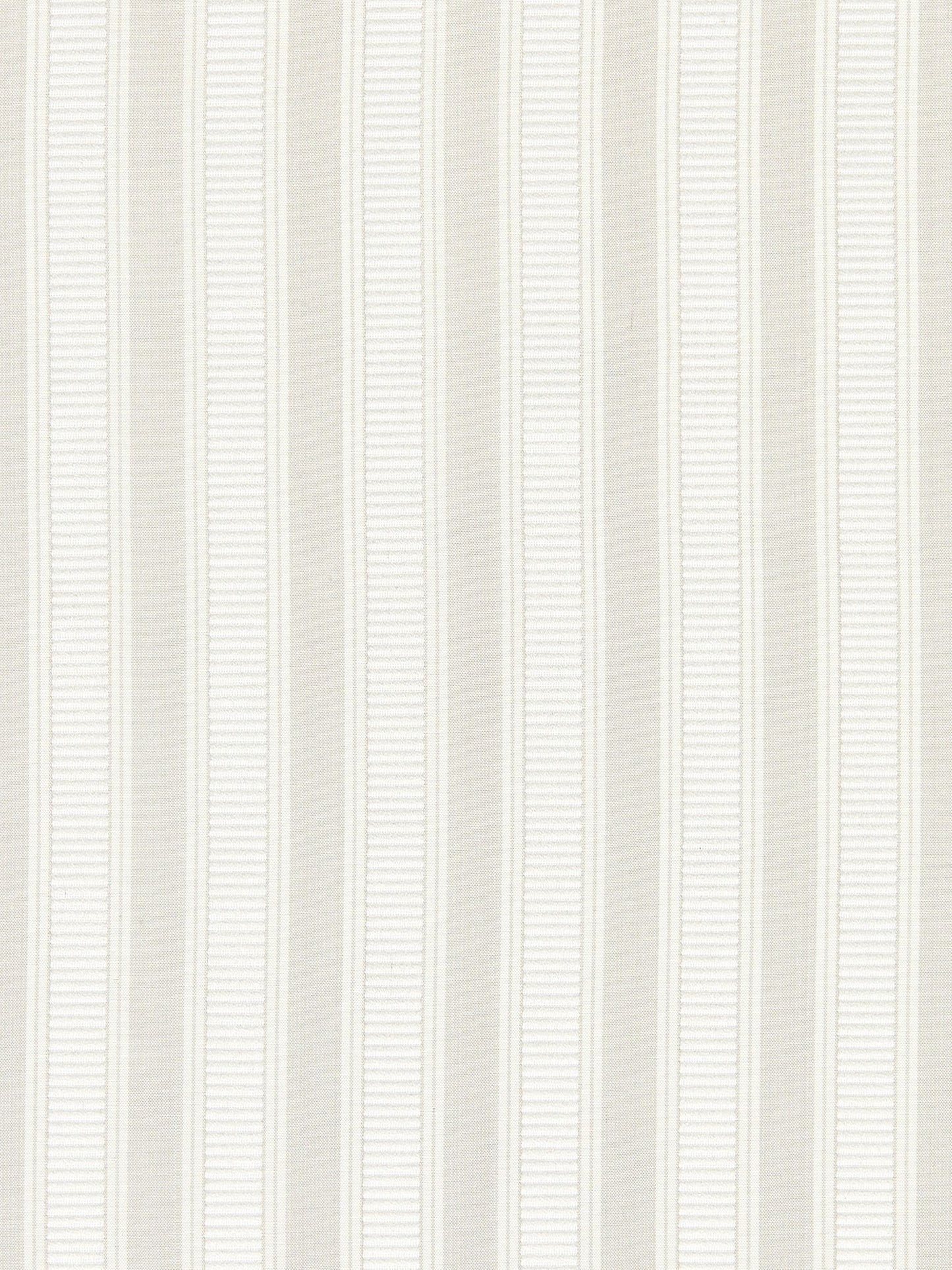 SCALAMANDRE SHIRRED STRIPE FABRIC EGGSHELL - SC 0025121M NEW SKU # SC121M0025