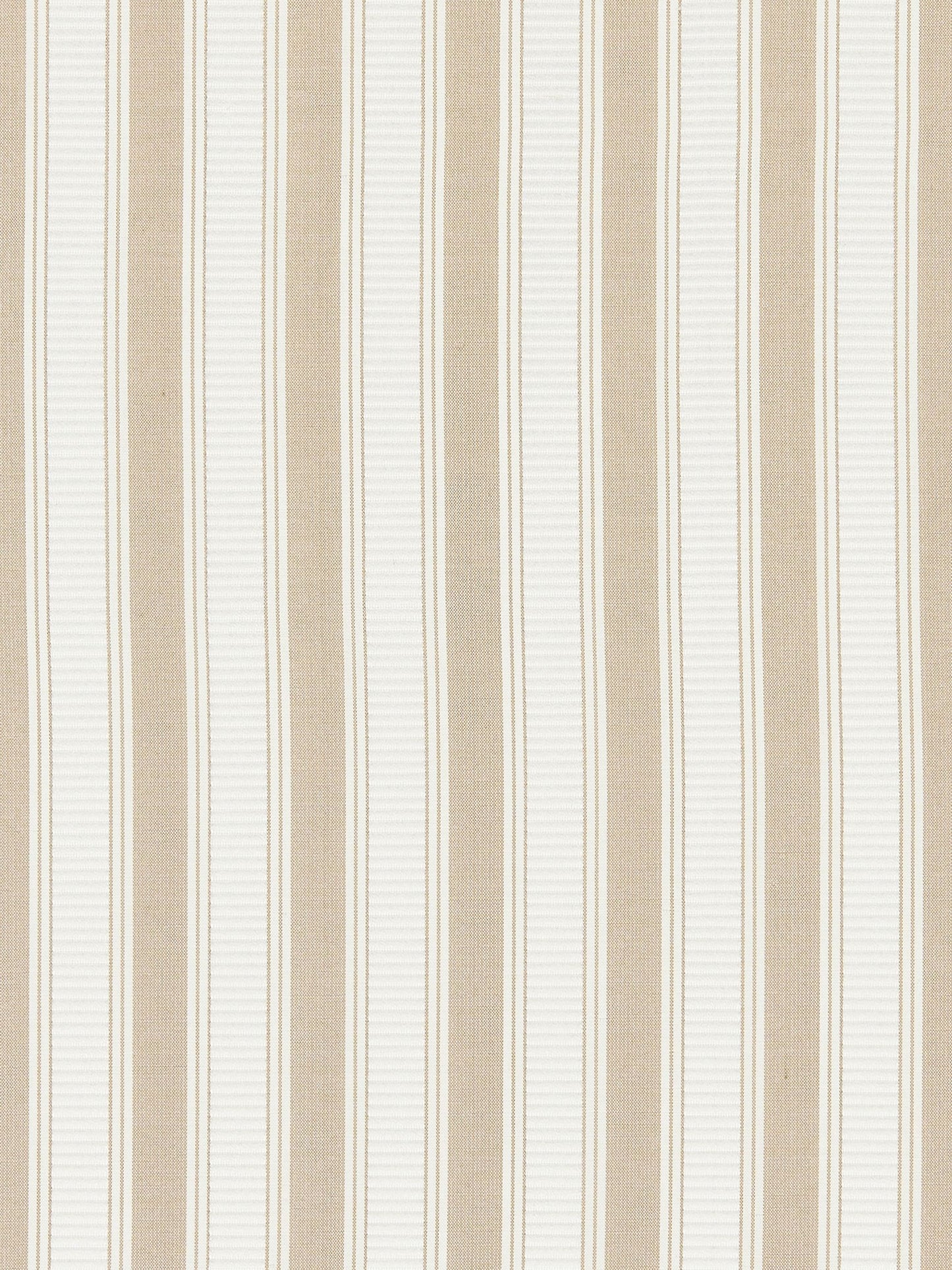 SCALAMANDRE SHIRRED STRIPE FABRIC FAWN - SC 0026121M NEW SKU # SC121M0026