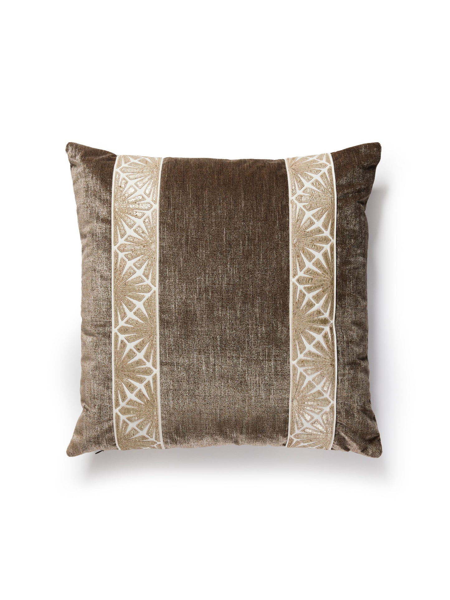 SCALAMANDRE PILLOWS DIAMOND / OGEE
GEOMETRIC
STRIPE SQUARE - SC 2772SDDTT3338 NEW SKU # SCSDDTT33382772