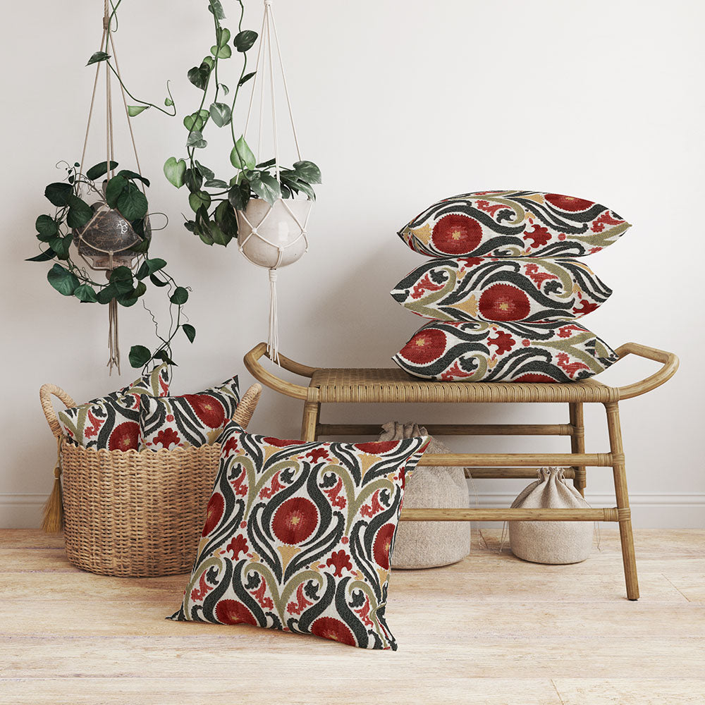 NICHOLASJOHN INC NJ-CAPTIVATE Blaze Medallion Fabric - NJ25-2973