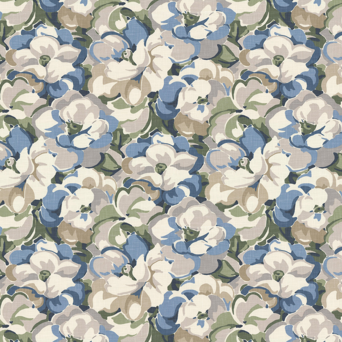 STOUT TEXTILES MULTIPURPOSE,PRINT TRANSITIONAL,, FLORAL HARBOR,LAKE - SEVE-1
