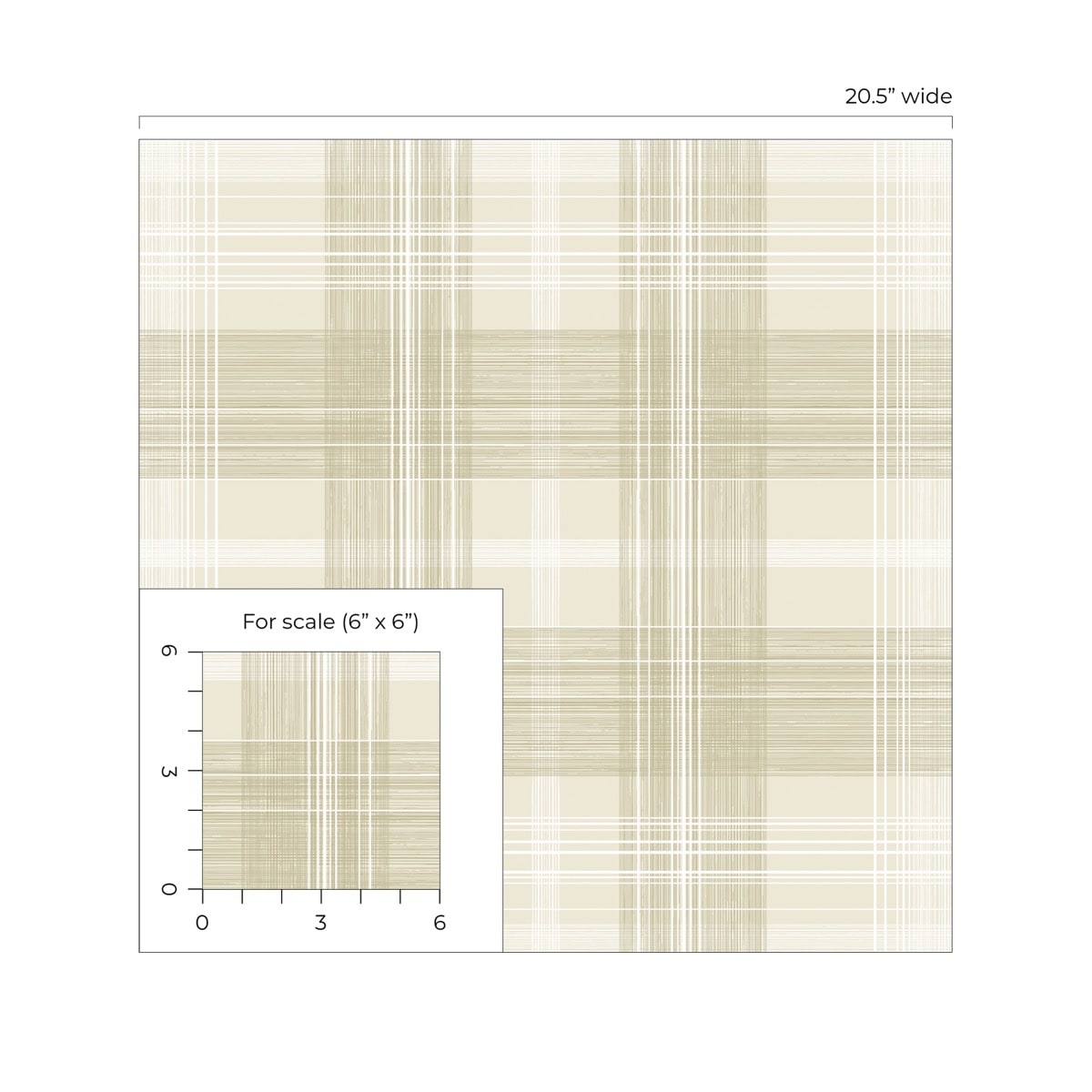 Stacy Garcia Home Crossroads Plaid Plaid Transitional Beige - SG13107