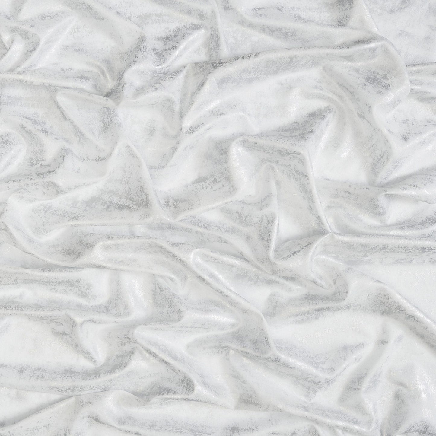 JF Fabrics SHINE 93 Fabric Plain, Metallic, Abstract White, Silver Wide Width, Sheer, Print - 8933893 J9001