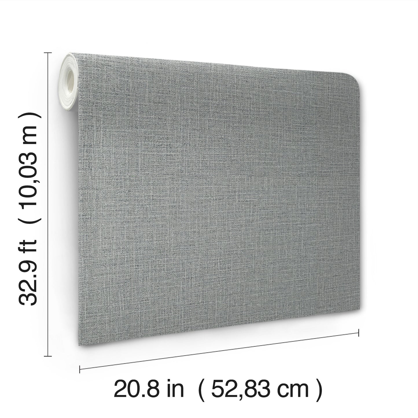 York Wallcoverings York Wallcoverings Loom Silver Wallpaper Weaves Traditional Silver Wallpaper - SI26141