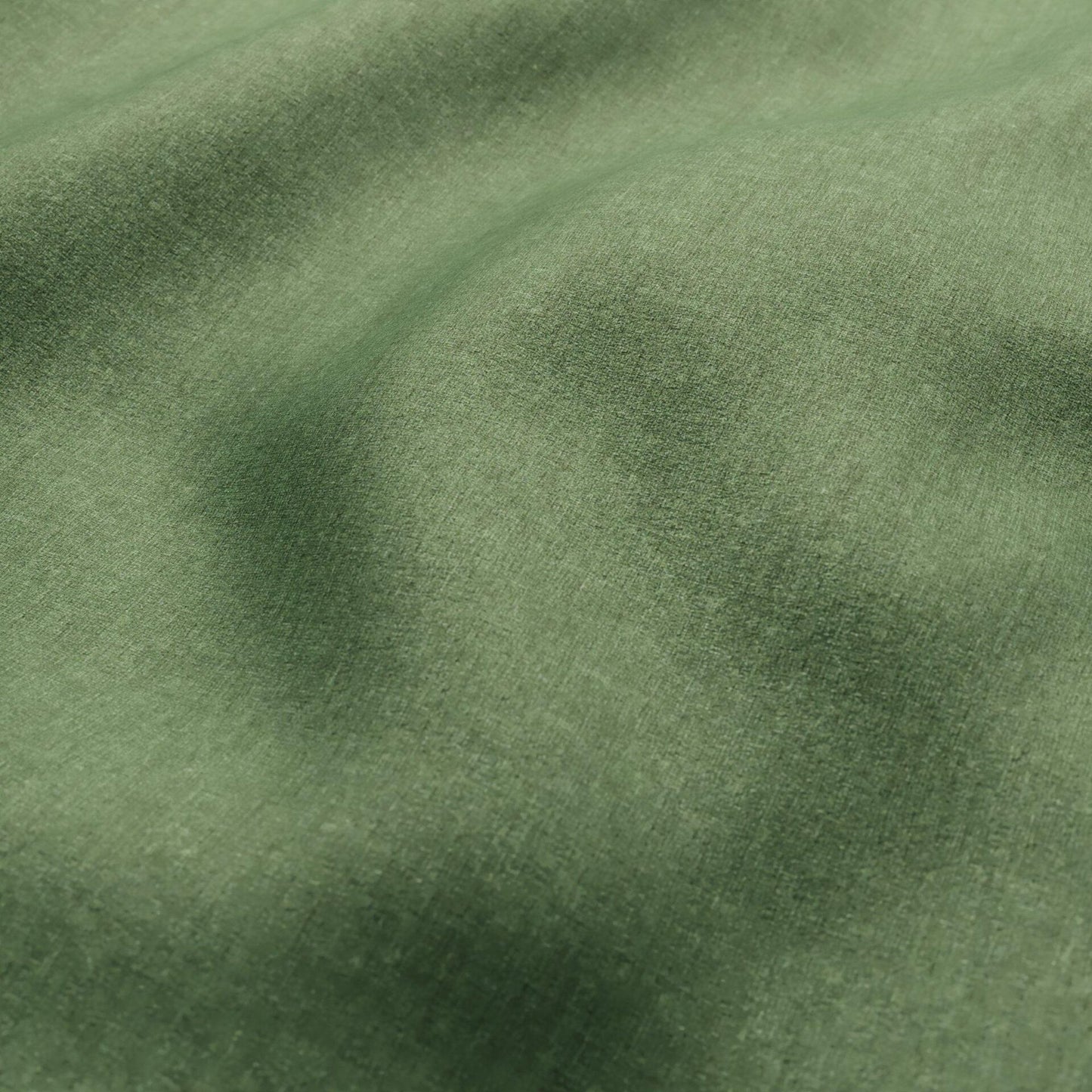 JF Fabrics FibreGuard SILKEN 74 Fabric Contemporary, Plain Green Velvet - 8071974 J9371