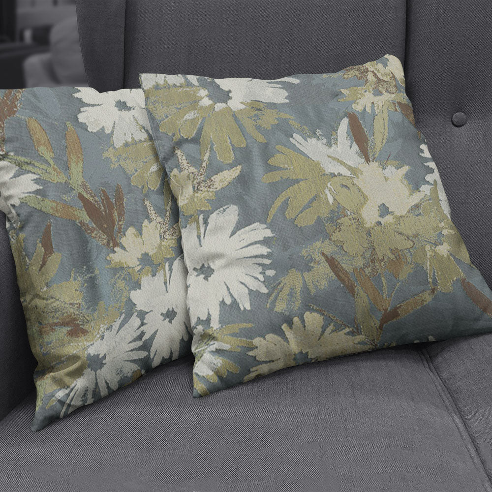 NICHOLASJOHN INC NJ-OLIVIA Slate Botanical Fabric - NJ25-3110