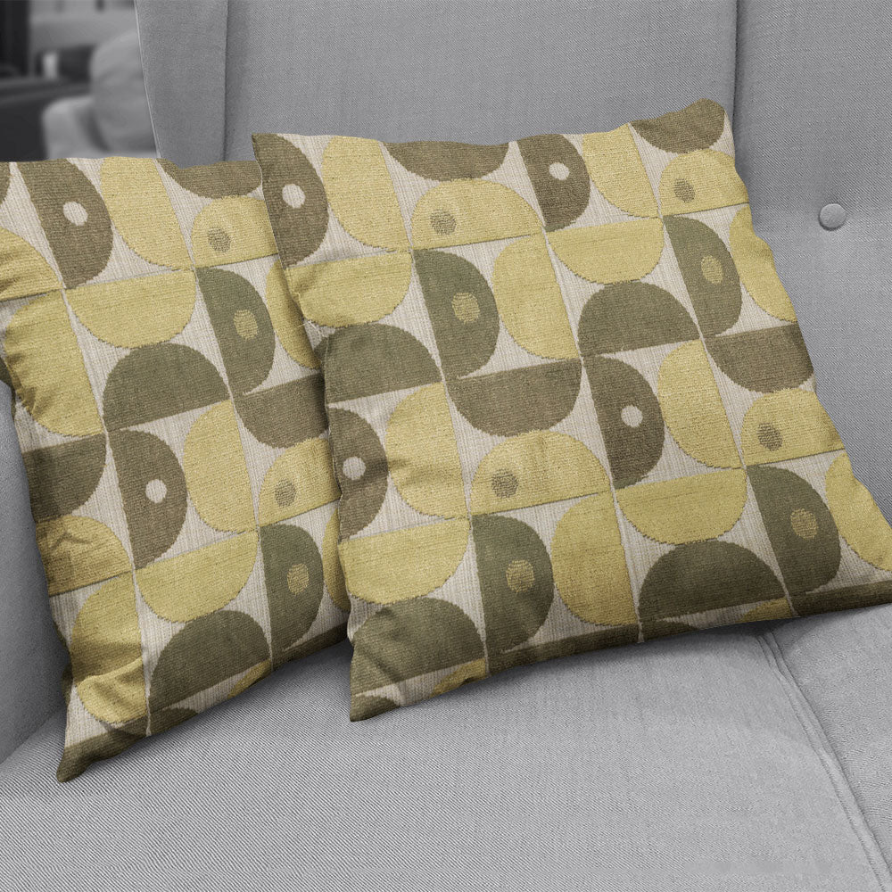 NICHOLASJOHN INC NJ-CAST Olive Velvet,Geometric Fabric - NJ25-3124