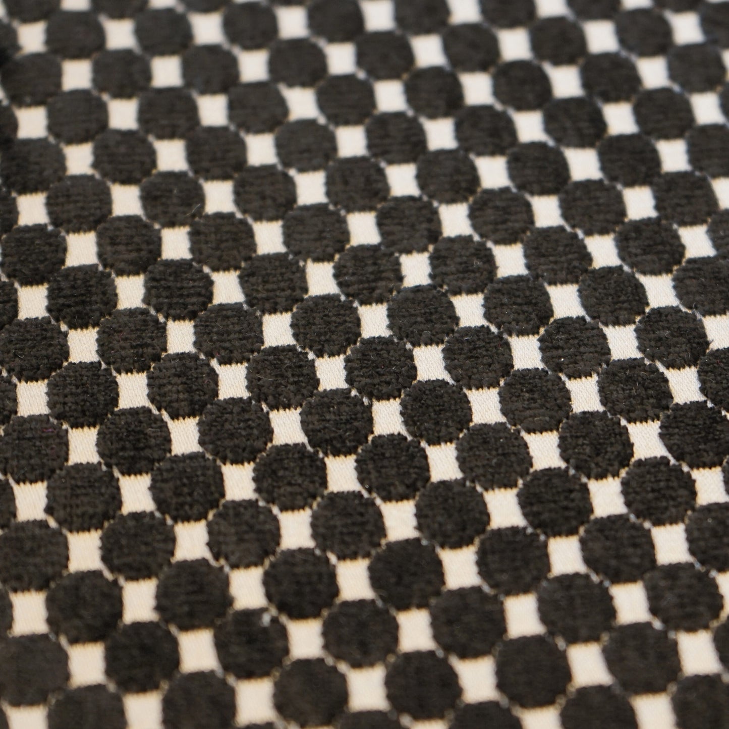 JF Fabrics JF Studio SPOTS 99 Fabric Traditional,Transitional,Contemporary,Dot,Geometric Black Texture,Velvet - 6000299 SJ101