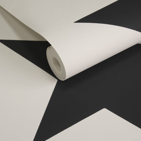 Galerie Wallcoverings Style Sisters Single Star Black Galerie Wallcoverings Black - SS21244