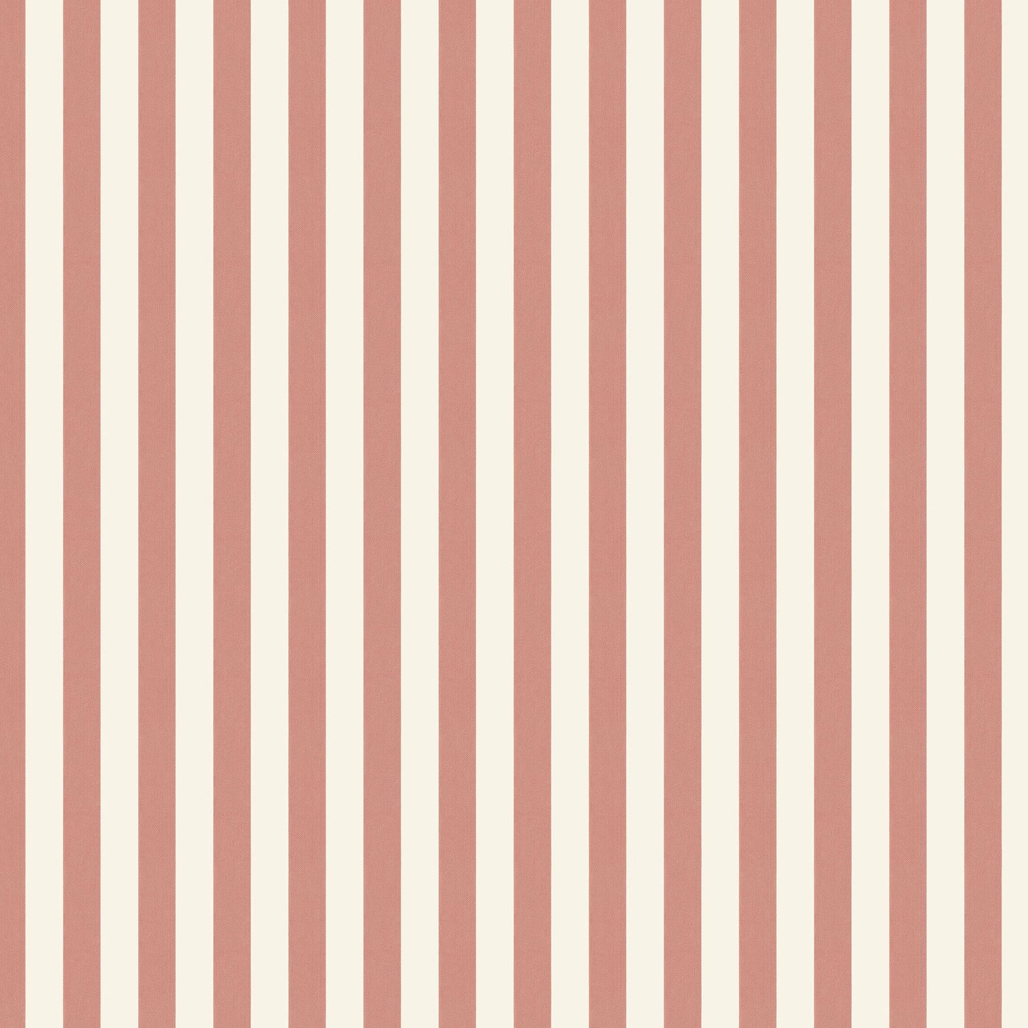 Vertical striped jacquard fabric in warm orange, rust and pink tones.