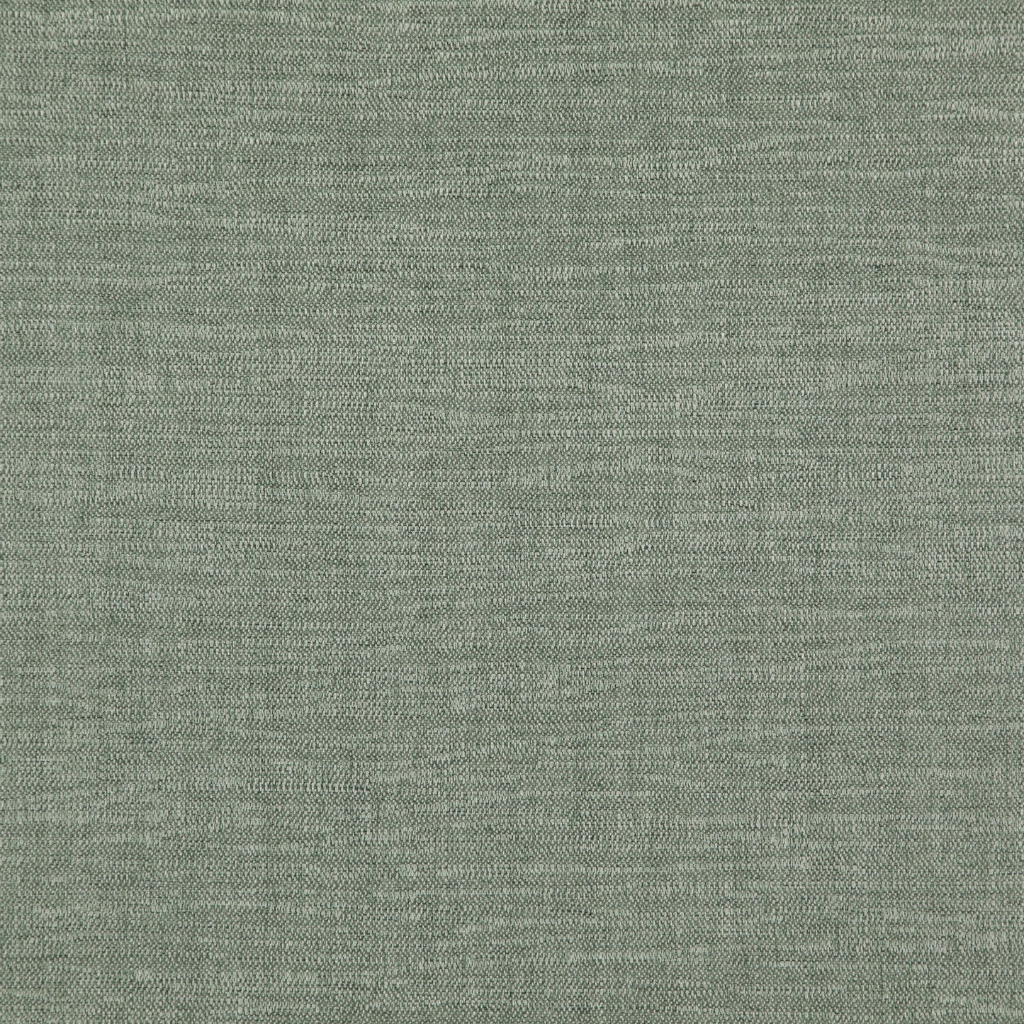 Muted sage green fabric texture with subtle heathered weave, upholstery material for sofas or cushions.