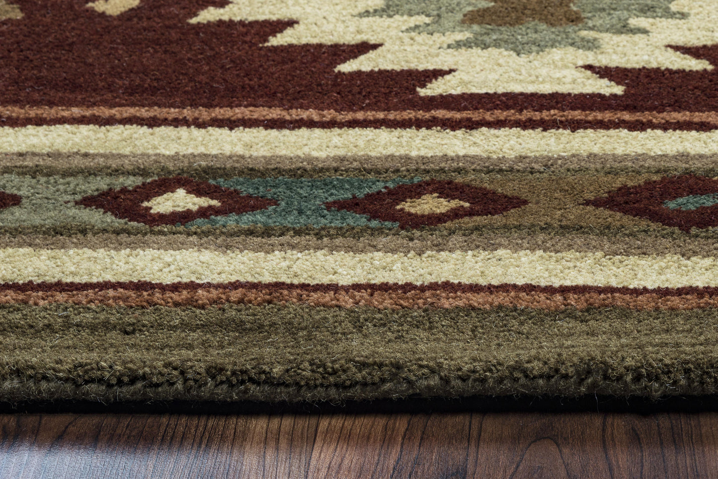 Southwest Rustic, Lodge rug, 3' x 5'.