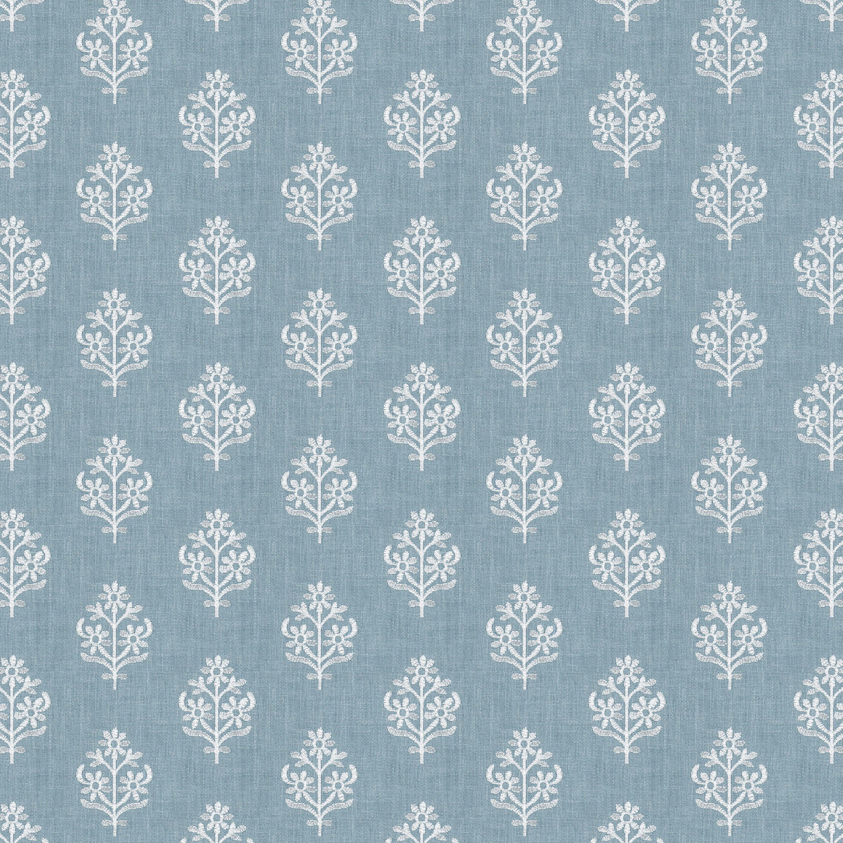 STOUT TEXTILES MULTIPURPOSE,EMBROIDERIES TRADITIONAL, FLORAL HAZE,POWDER,STARLIGHT - SUMM-4