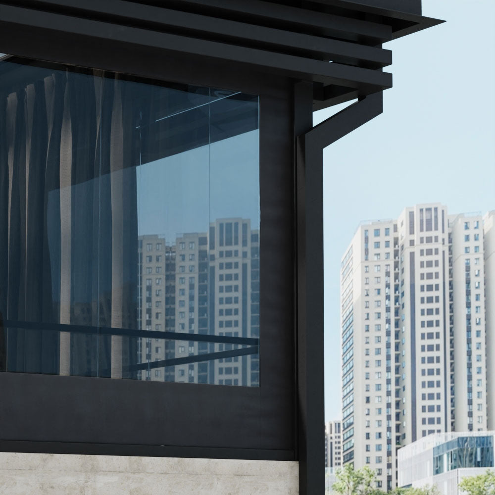 NICHOLASJOHN INC NJ-PER2 Gray Clear PVC Fabric - NJ25-3242