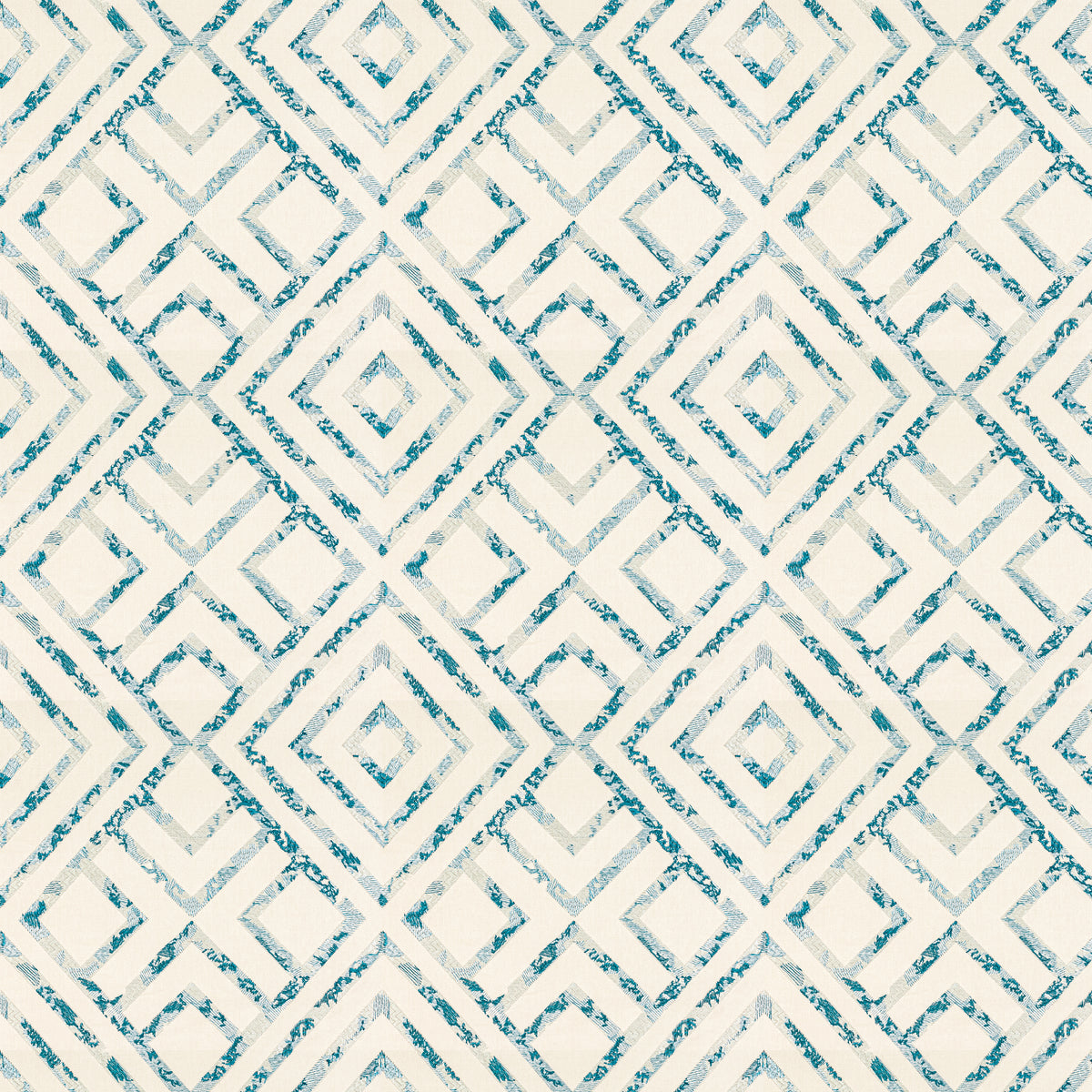 STOUT TEXTILES MULTIPURPOSE,EMBROIDERIES TRADITIONAL, GEOMETRIC HARBOR,LAKE - SUPR-1