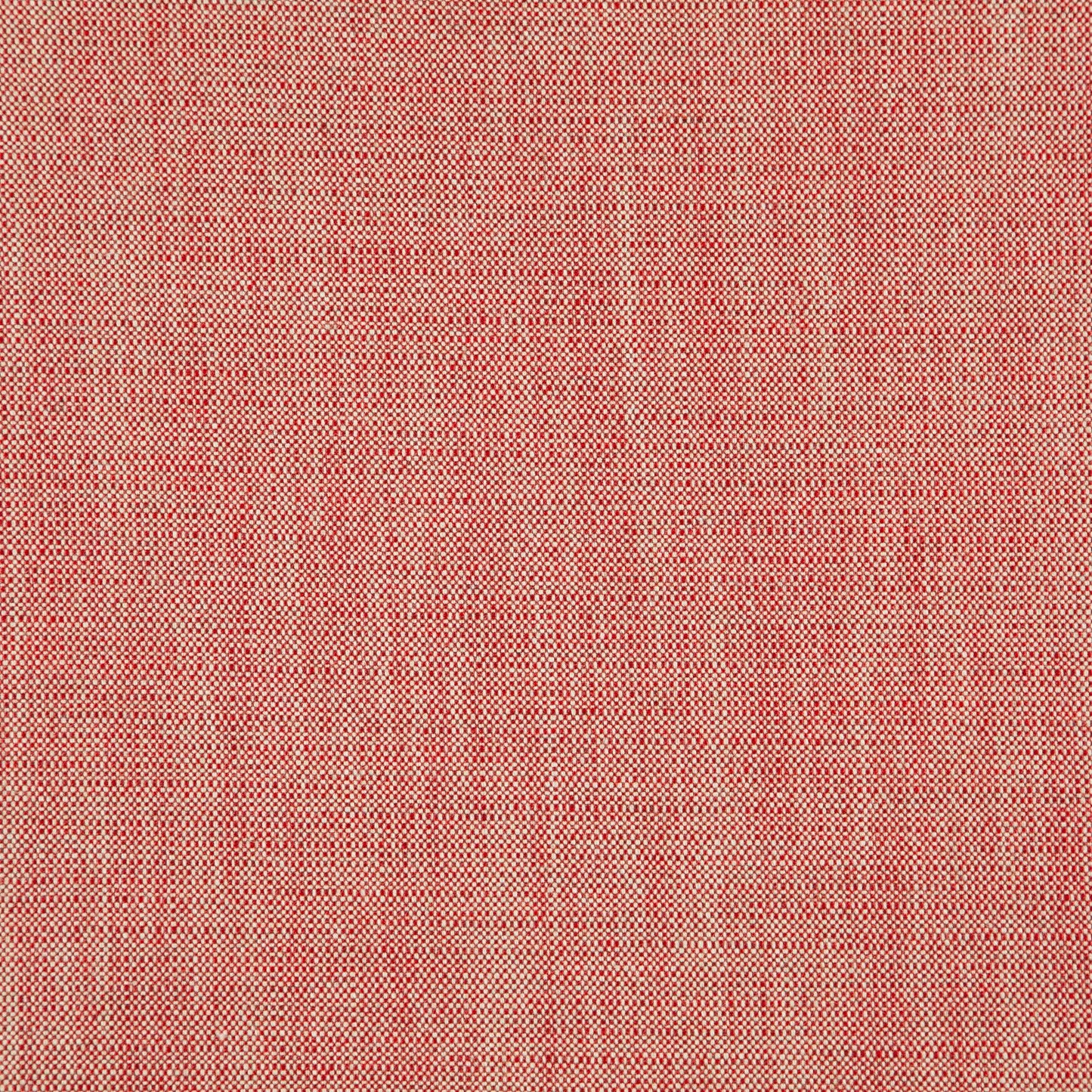 Red and beige jacquard linen texture fabric with a tiny speckled pattern.