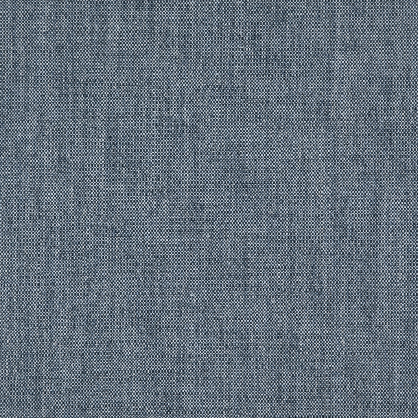 Blue jacquard fabric close-up with linen texture.