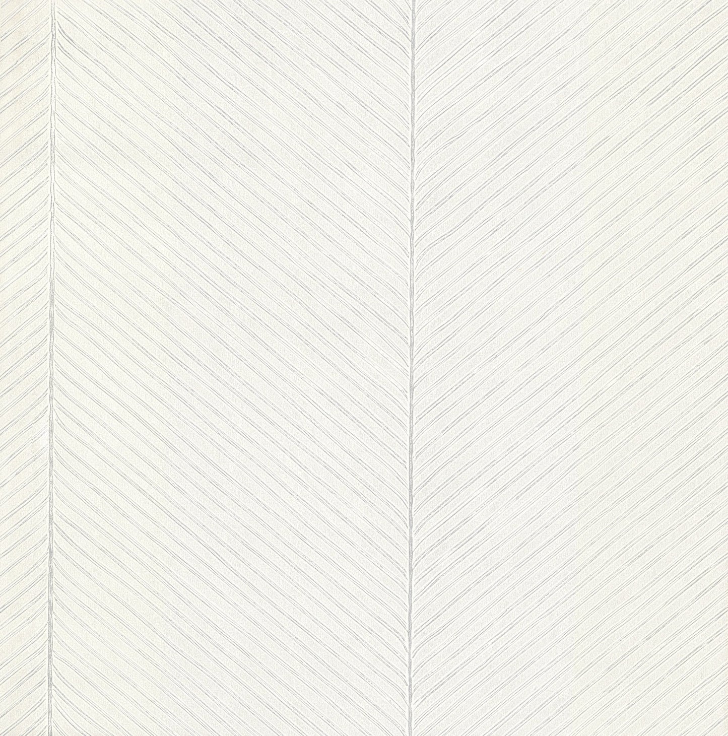 York Wallcoverings York Wallcoverings Palm Chevron White and Silver Wallpaper Textures Whites and Off-Whites - TC2692