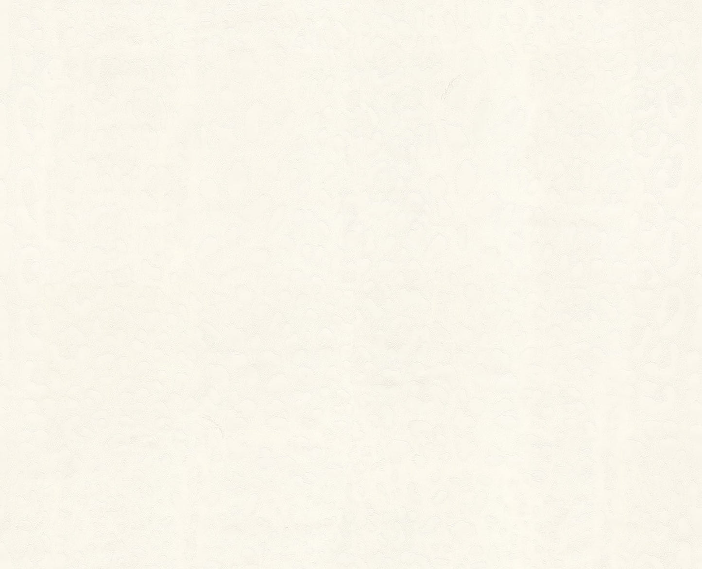 Cream animal-print fabric background with subtle creases and off-white tones.