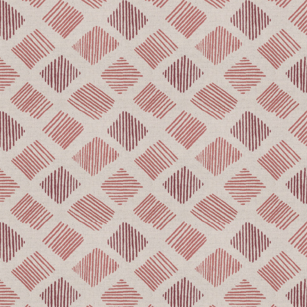 STOUT TEXTILES MULTIPURPOSE,PRINT TRADITIONAL, GEOMETRIC PRIMROSE,TEAROSE - TEAN-1