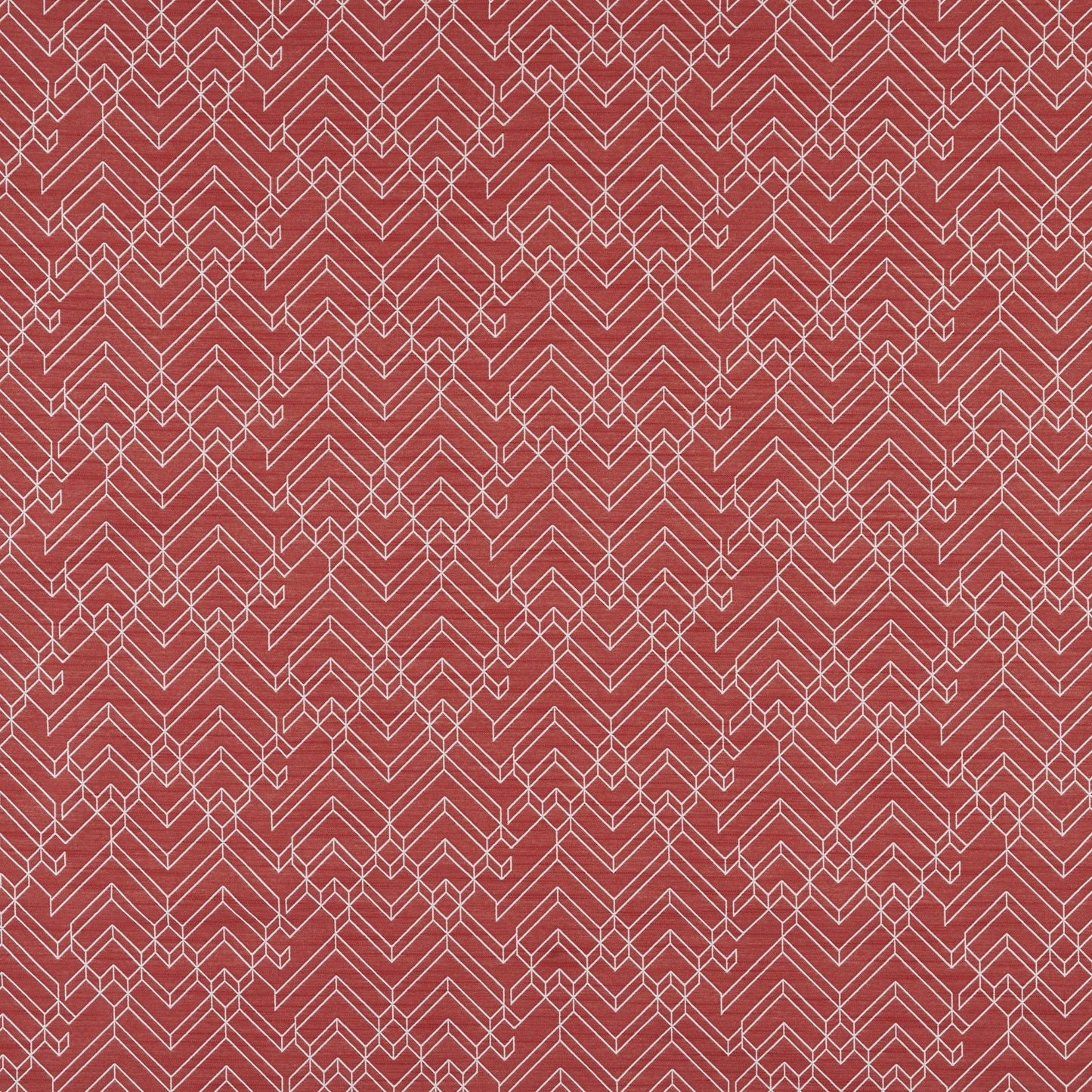 JF Fabrics Crypton TECTONIC 45 Fabric Geometric Red, White Woven - 8947445 J8911