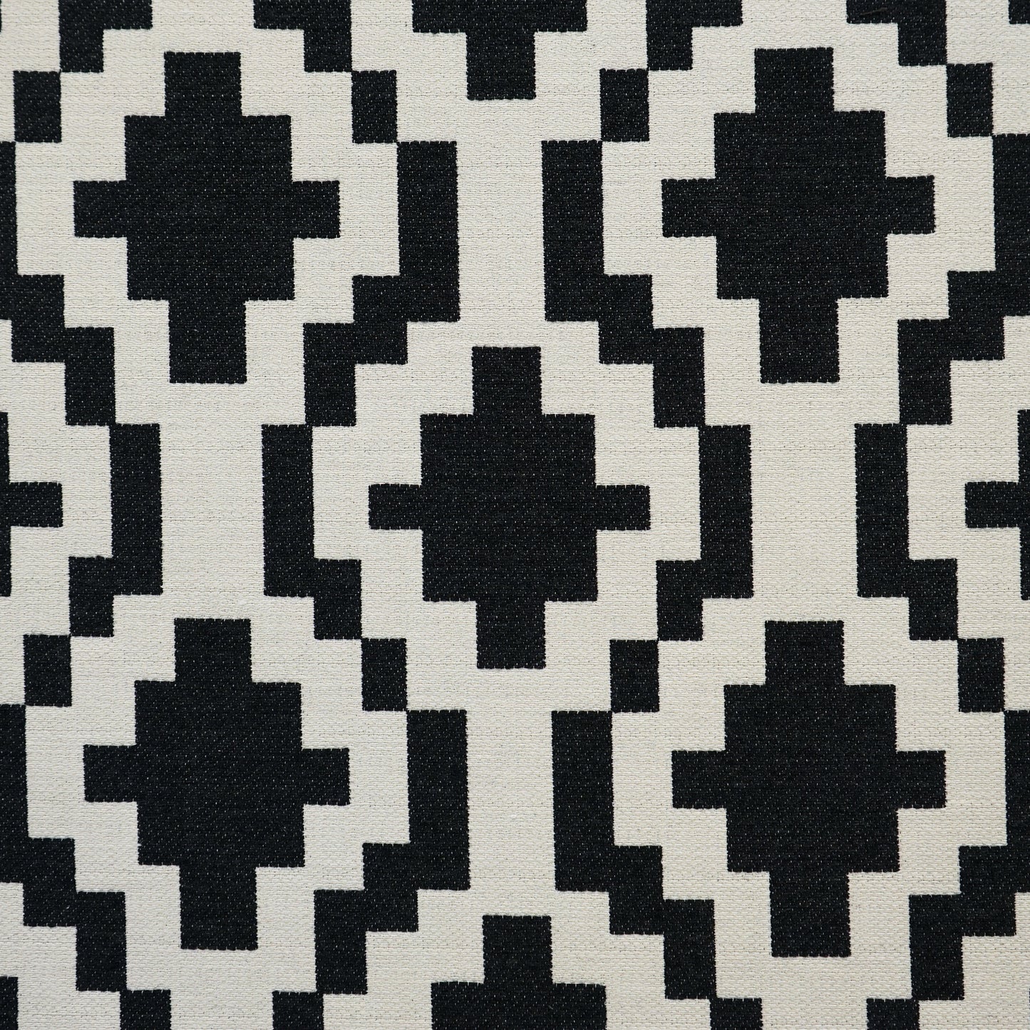 JF Fabrics TETRIS 99 Fabric Transitional,Contemporary,Geometric Black Jacquard,Texture - 5819299 J7011