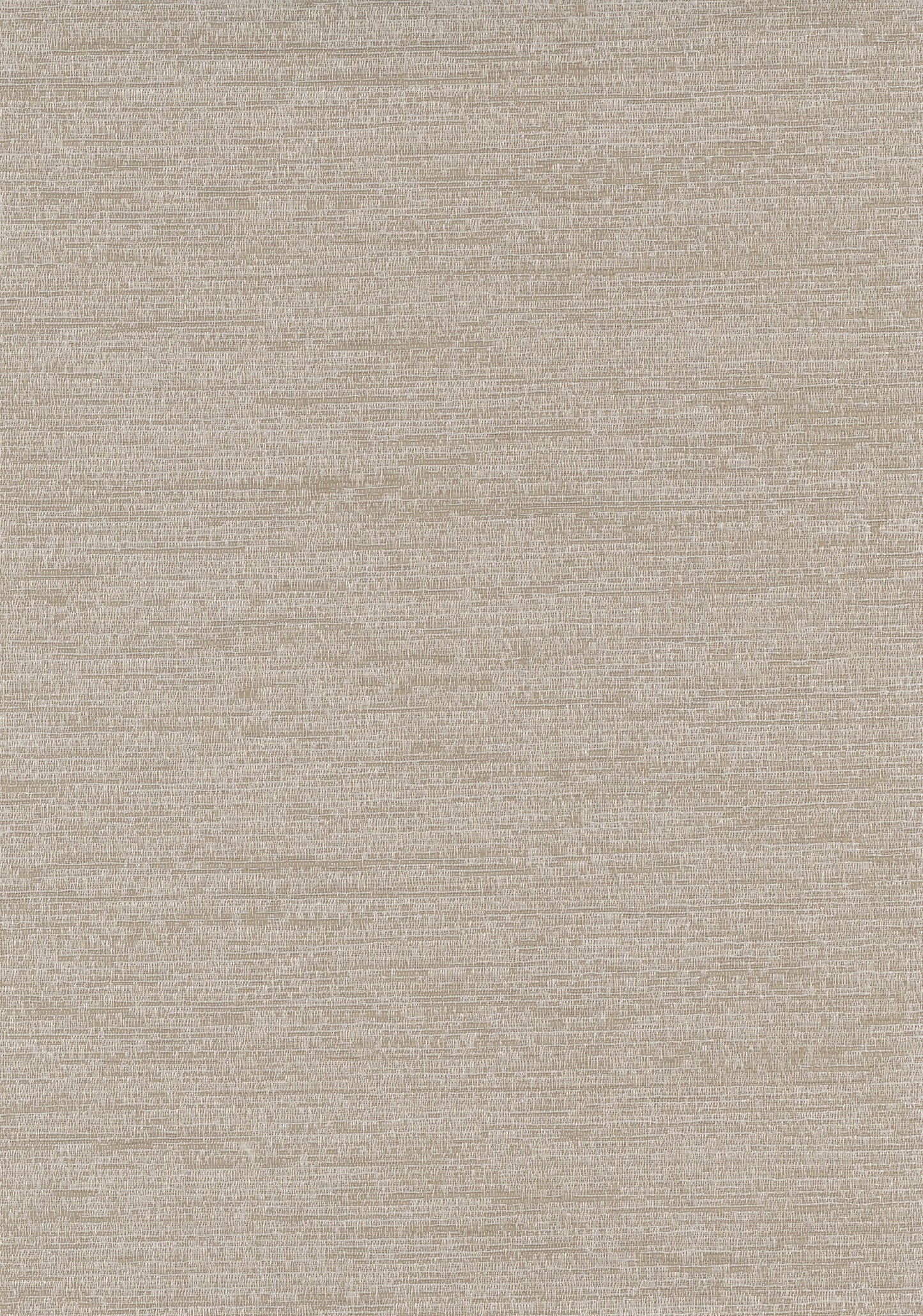 Beige textured fabric or wallpaper with subtle horizontal striations; warm neutral tone for upholstery or walls.