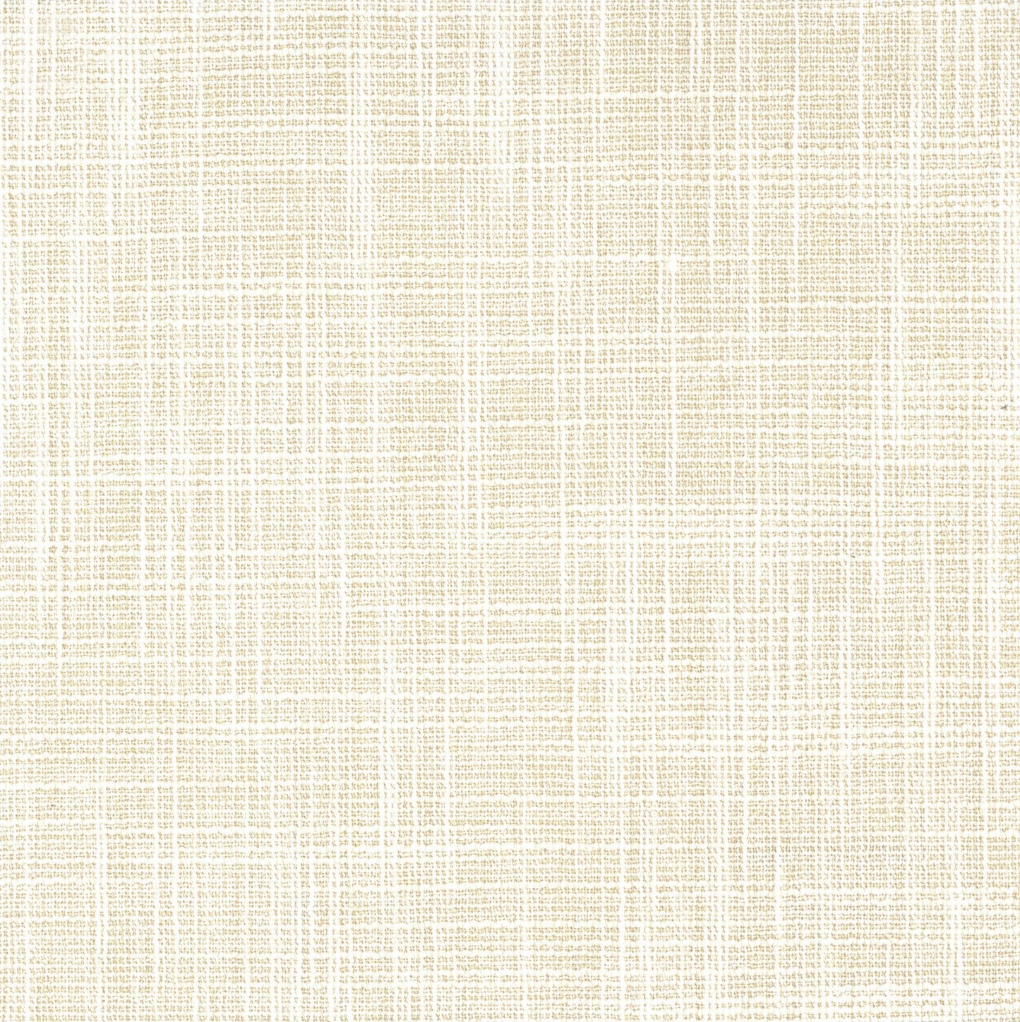 Neutral beige woven fabric with a light grid texture; versatile upholstery or drapery textile.