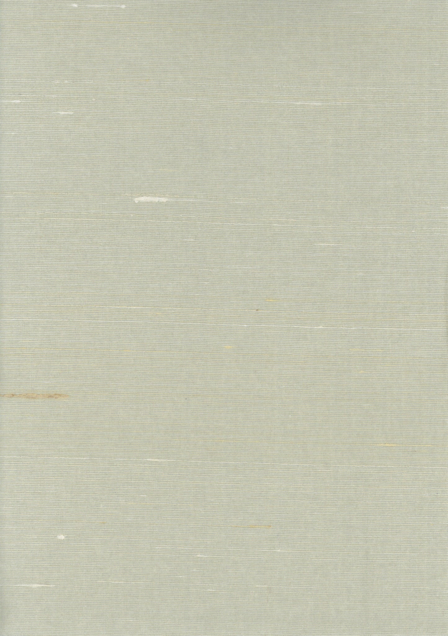 Light gray linen-textured fabric swatch with subtle horizontal lines and specks.