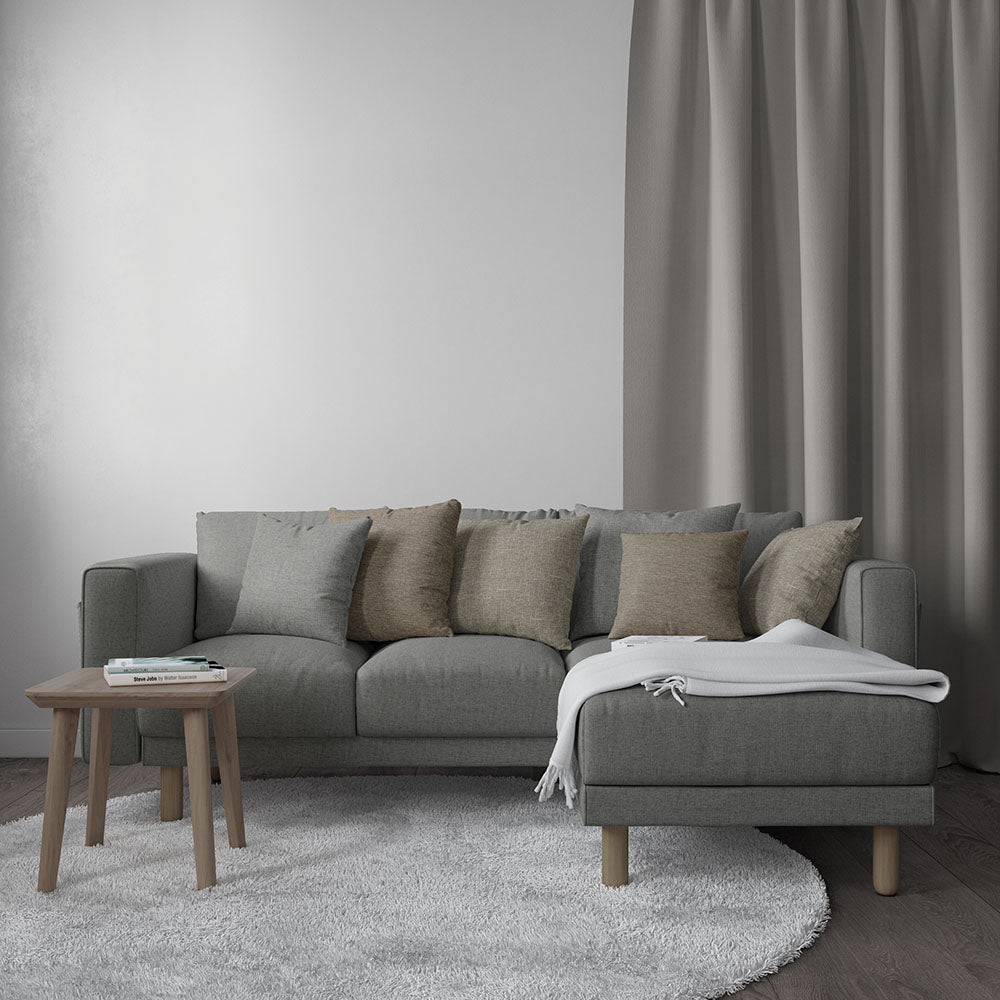 NICHOLASJOHN INC NJ-MIURA Smoke Solid,Texture Fabric - NJ25-3299