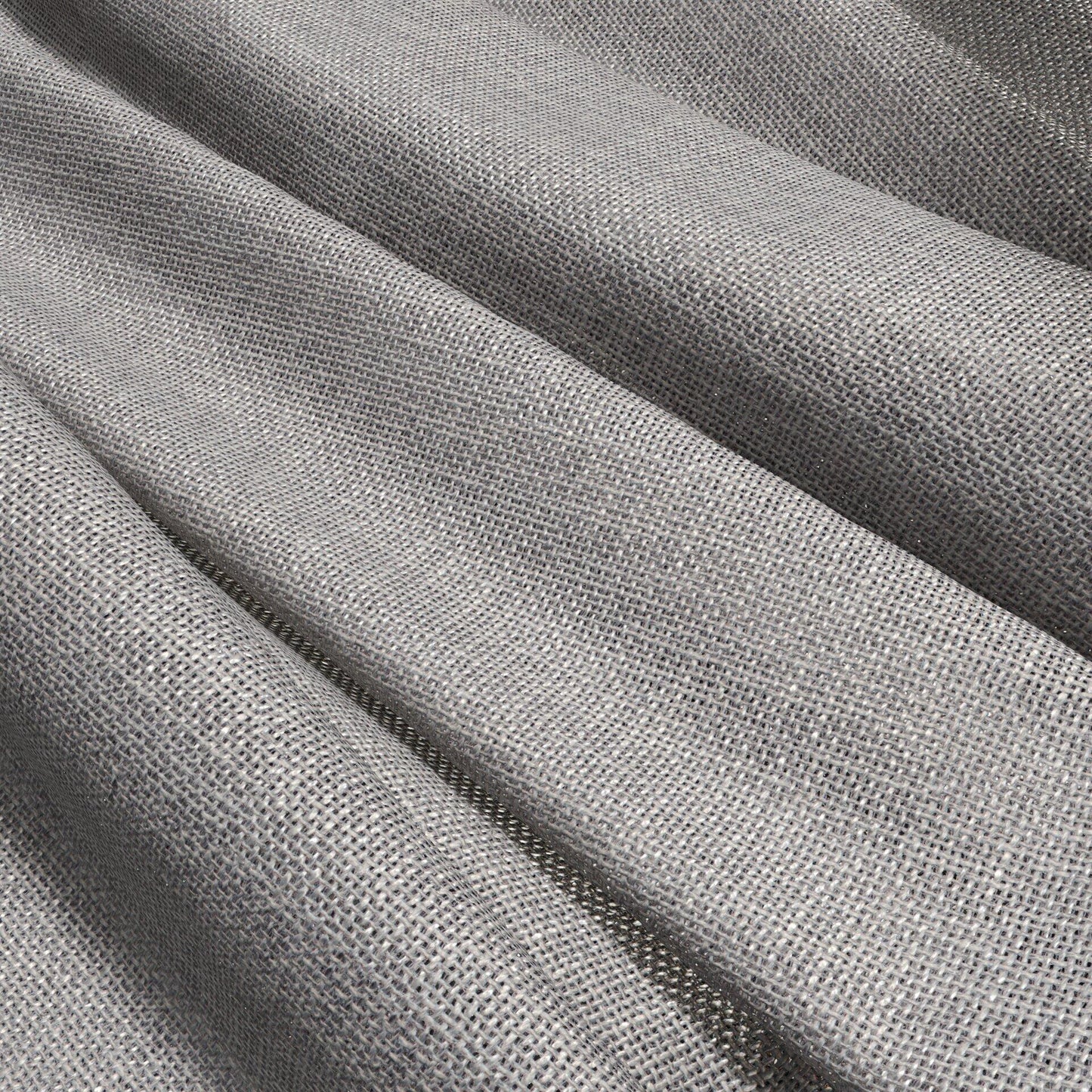 JF Fabrics TOFINO 95 Fabric Texture, Plain Grey Casement, Wide Width - 9042795 J9151